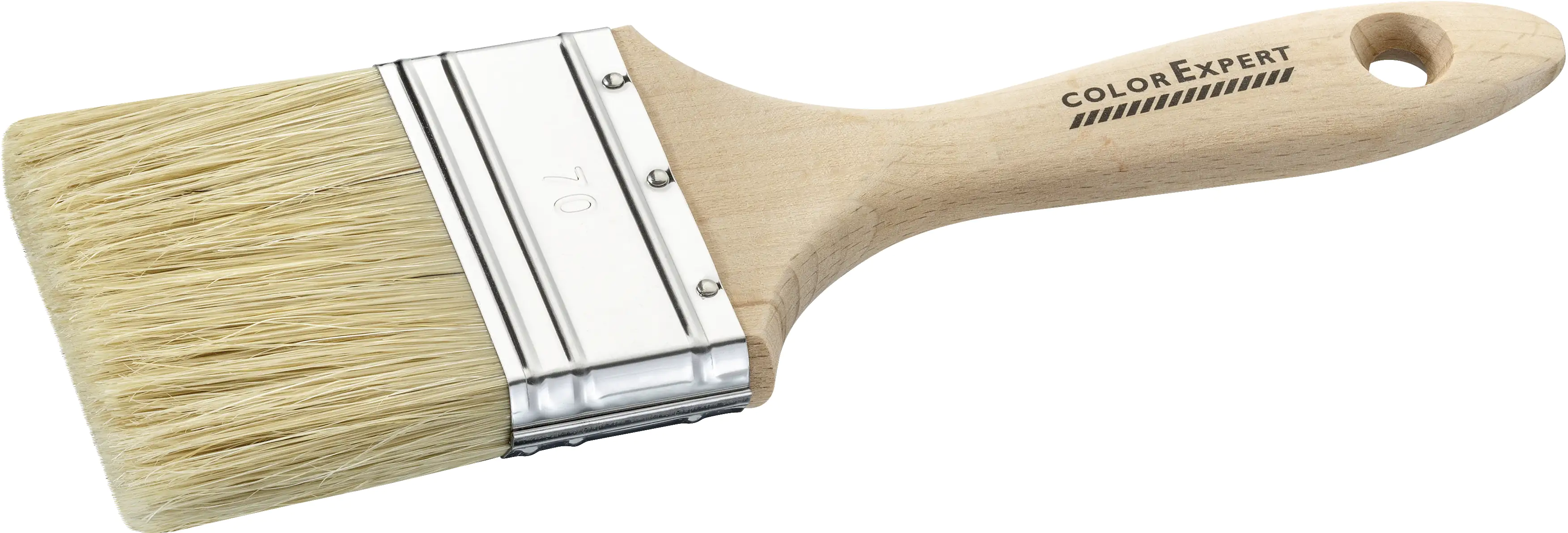 Color Expert Flachpinsel 70 mm helle Borsten