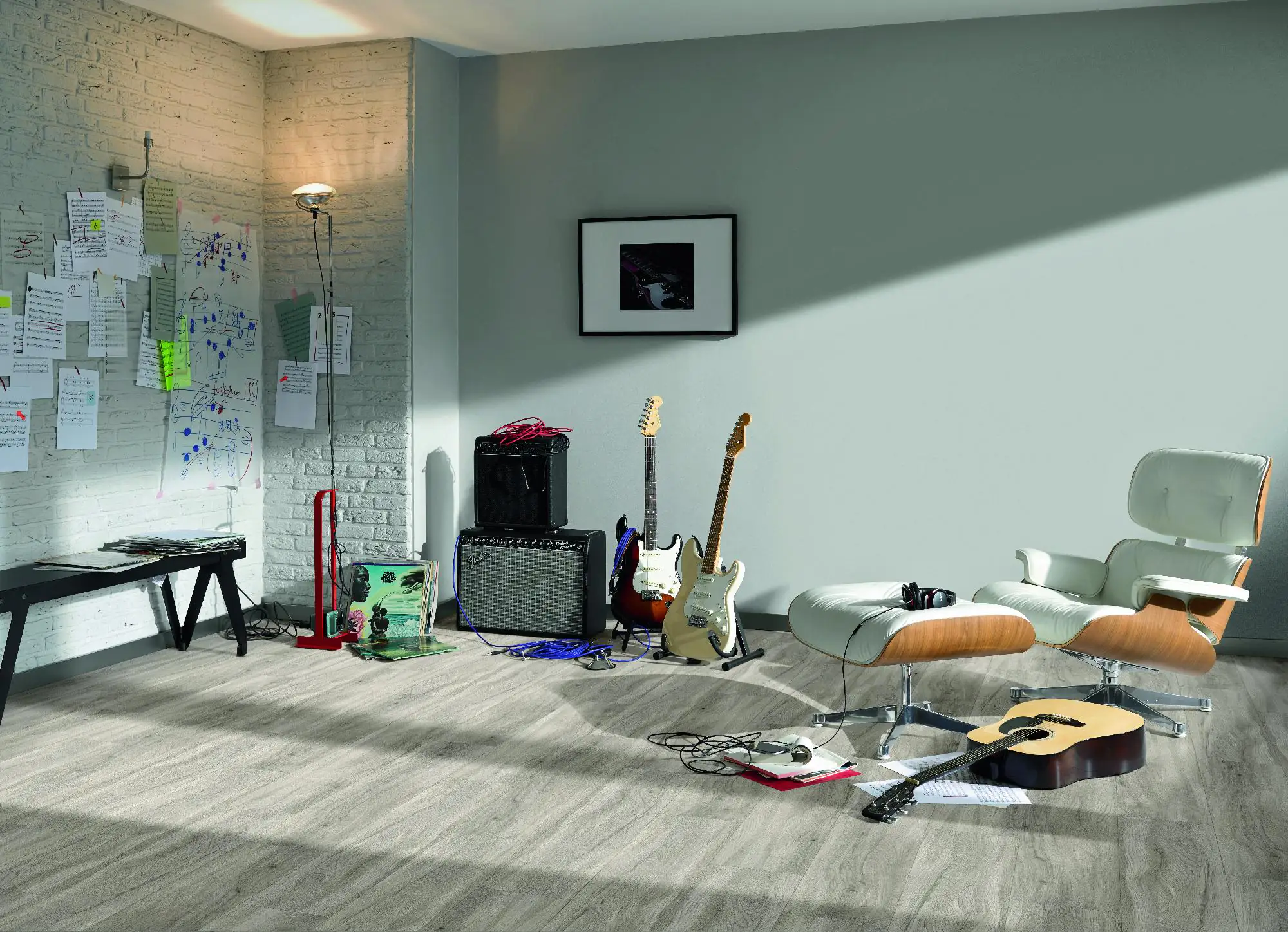 Parador Vinyl Basic 5.3 Eiche pastellgrau 120,9 x 22,5 cm 5,3 mm Parador Vinyl Basic 5.3 Eiche pastellgrau 120,9 x 22,5 cm 5,3 mm