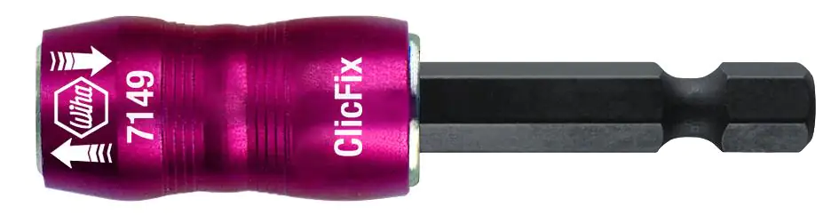 Wiha Schnellwechsel-Bithalter ClicFix 1/4" E6,3