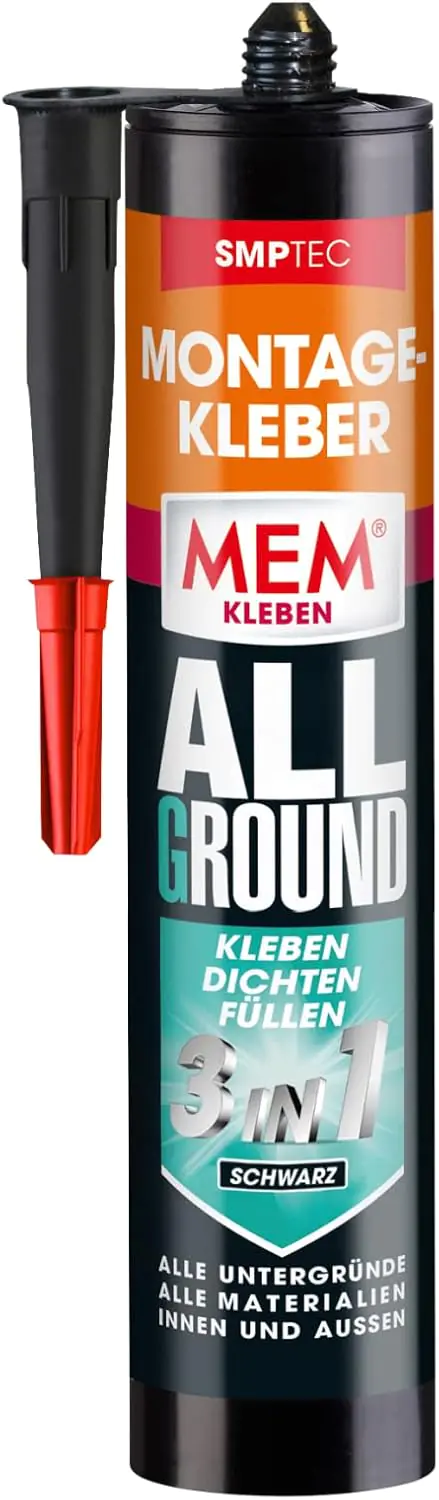 MEM Montage-Kleber Allground 3in1 430 g schwarz