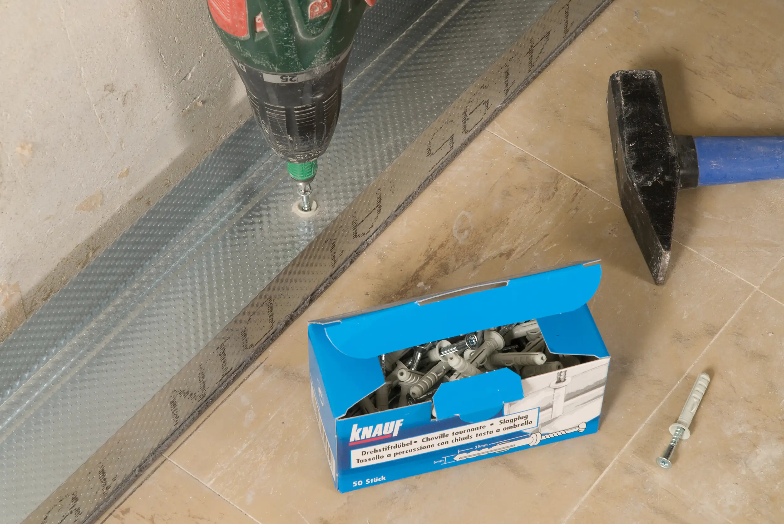 Knauf UW-db-Rahmenprofil 2000 x 50 x 40 mm Knauf UW-db-Rahmenprofil 2000 x 50 x 40 mm
