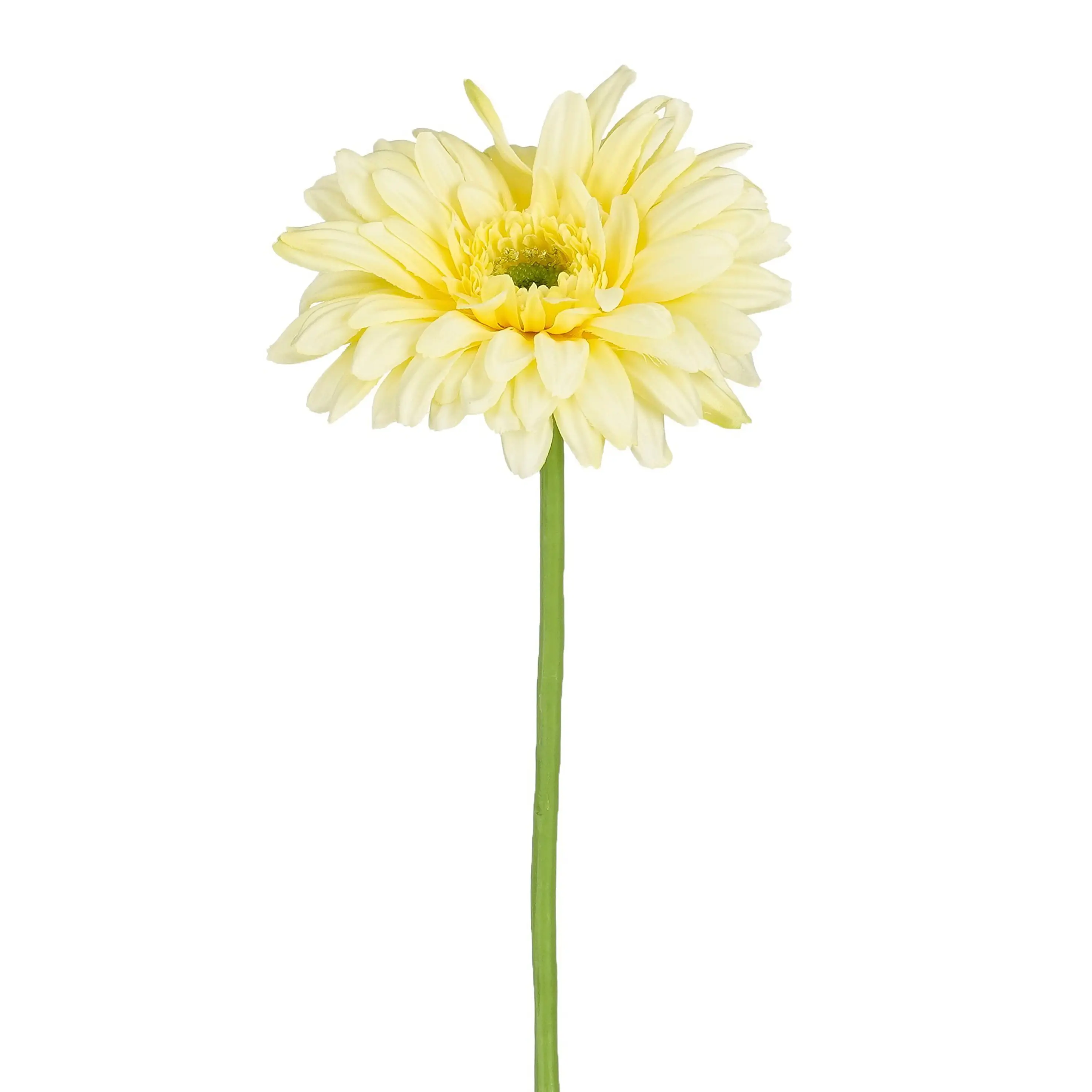 Mica Decorations künstliche Blume Gerbera gelb 60 cm 