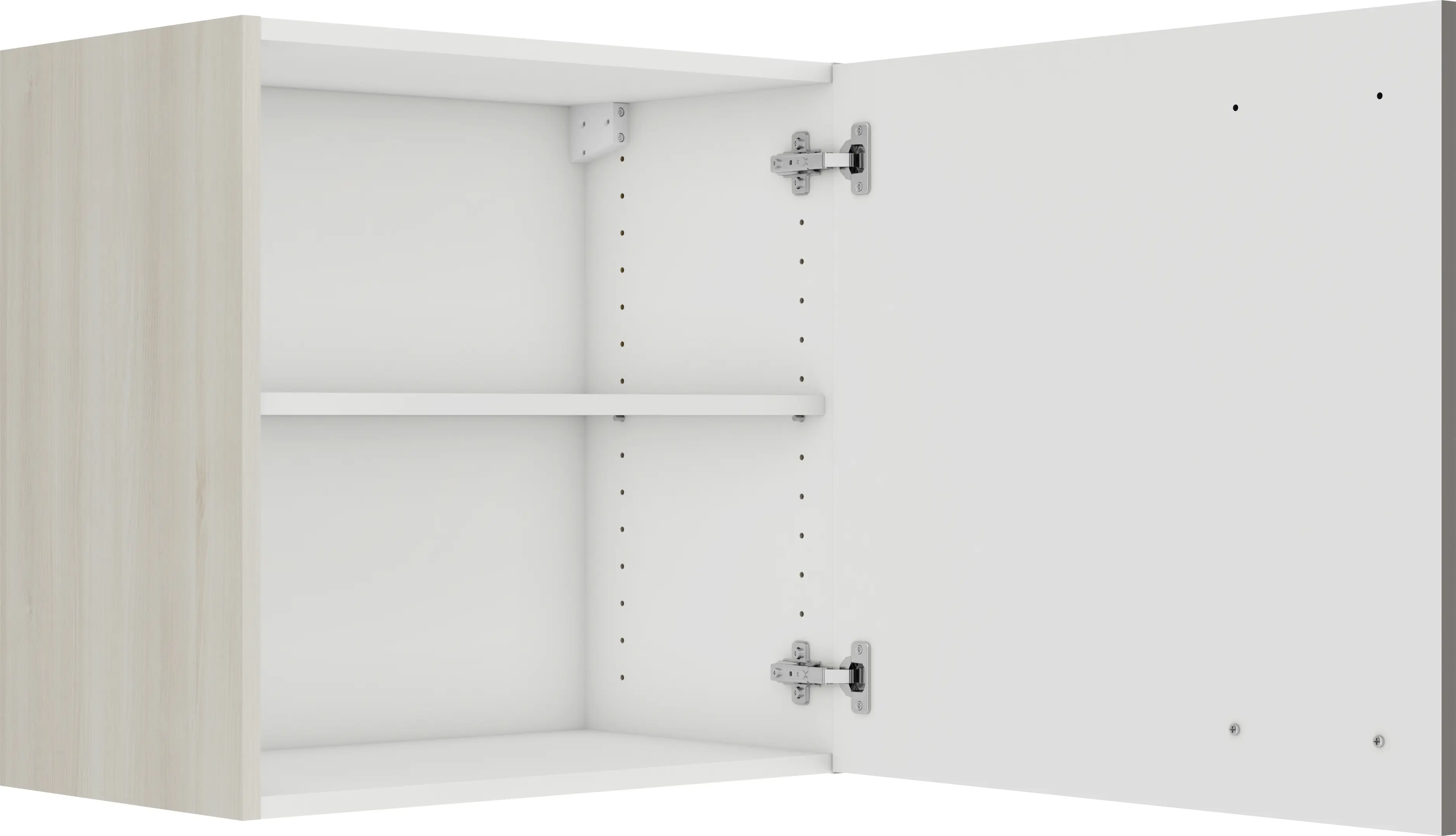 Optifit Oberschrank Faro 220 anthrazit/akazie 60 cm