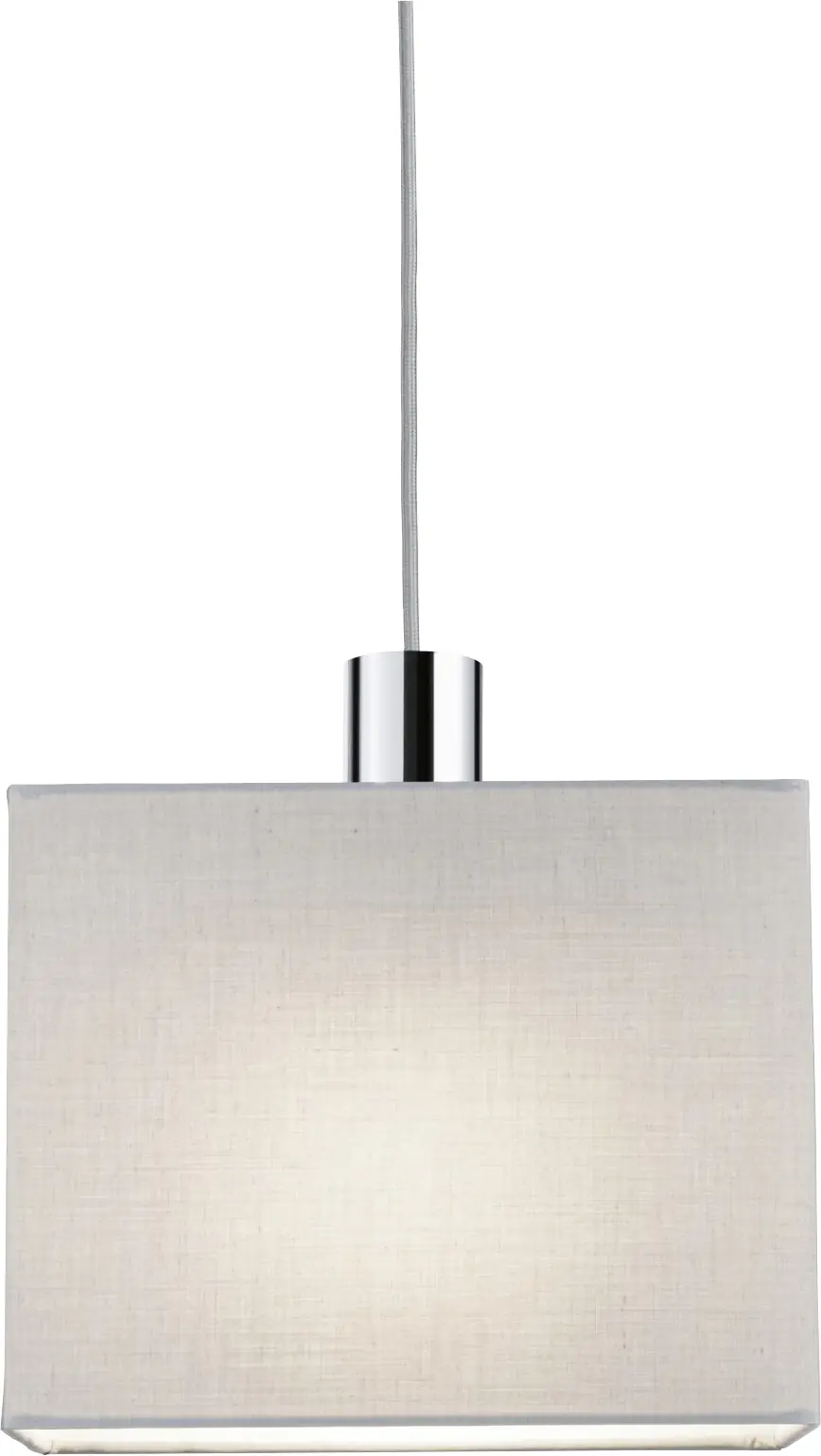 Paulmann URail Lampenschirm Verona 2Easy grau 25 x 13 cm