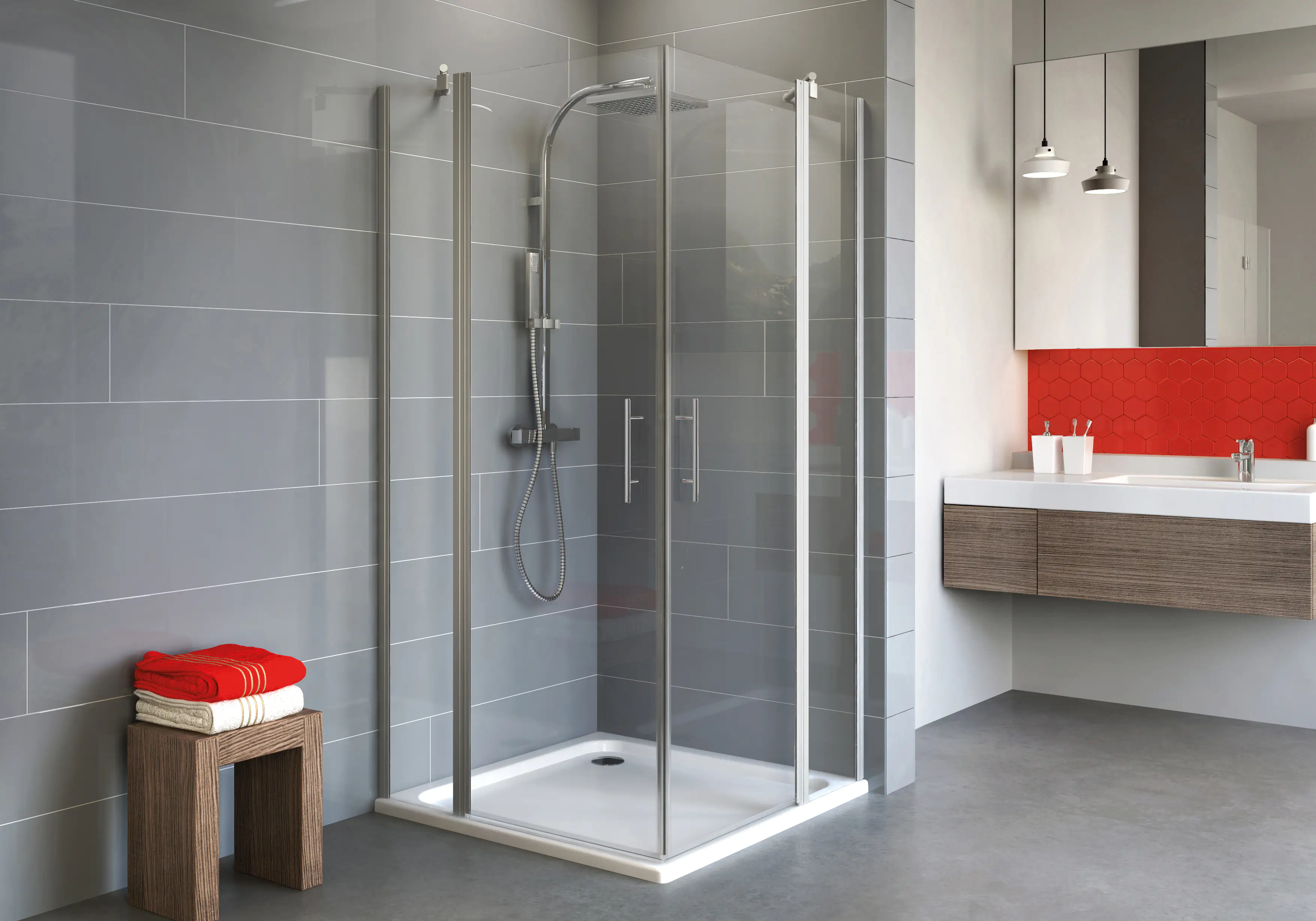 Schulte Eckeinstieg 100 x 100 x 192 cm Alexa Style 2.0