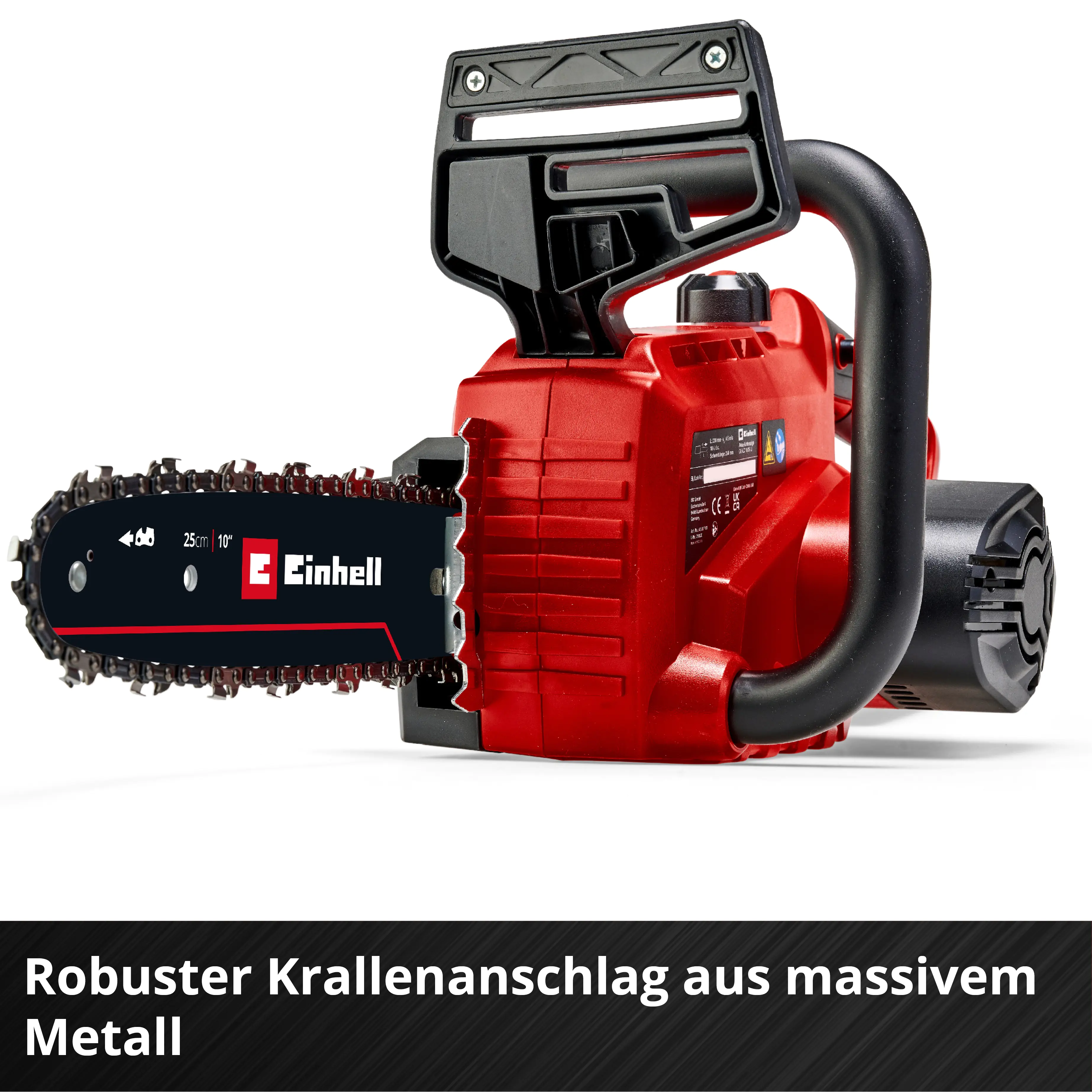 Einhell Akku-Kettensäge GE-LC 18/25-1 Li Kit 25 cm Schwertlänge mit 3,0 Ah Akku Einhell Akku-Kettensäge GE-LC 18/25-1 Li Kit 25 cm Schwertlänge mit 3,0 Ah Akku