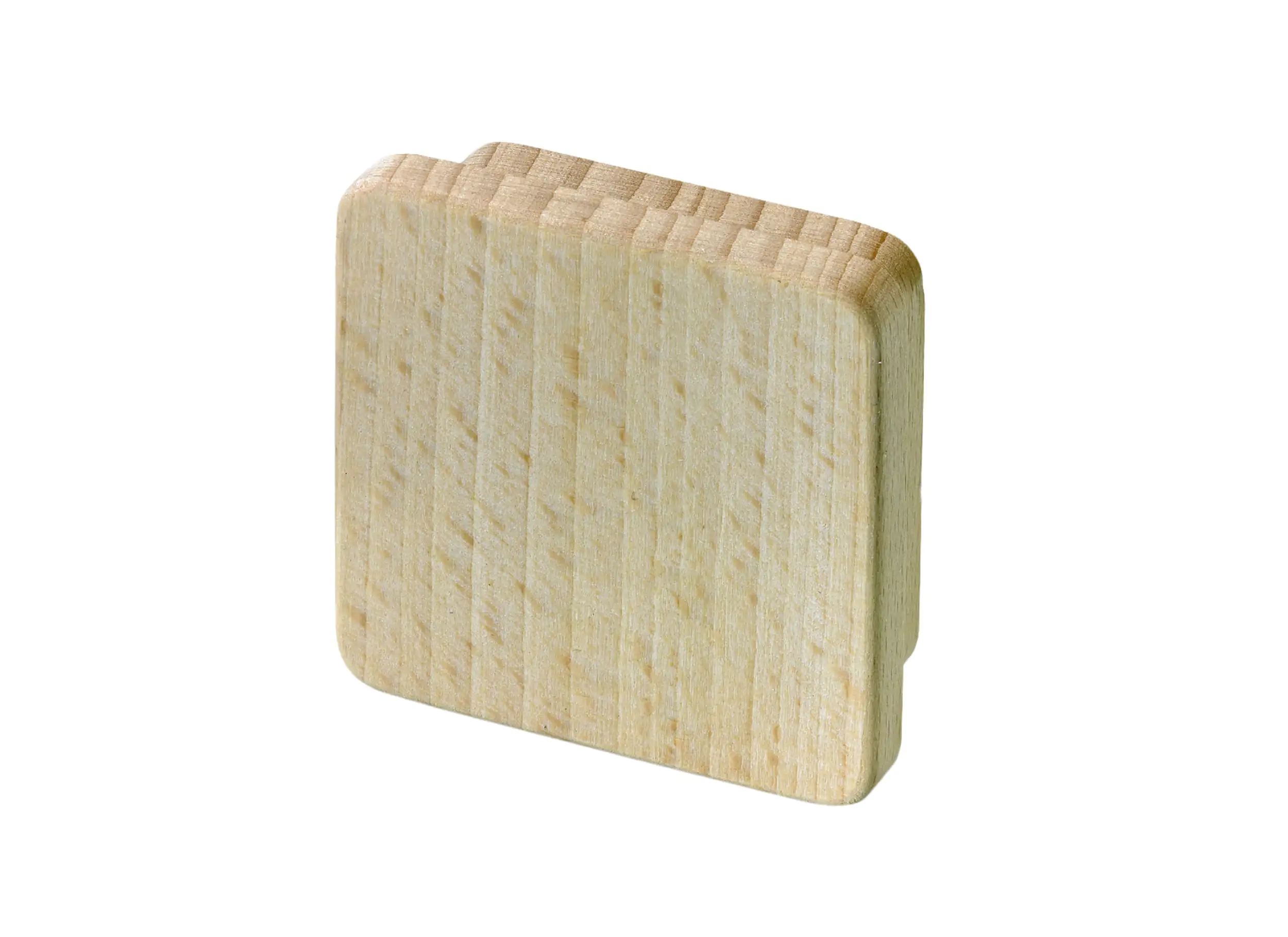 Hettich Möbelgriff Buche 60,0 x 60,0 x 20,0 mm - 1 Stück