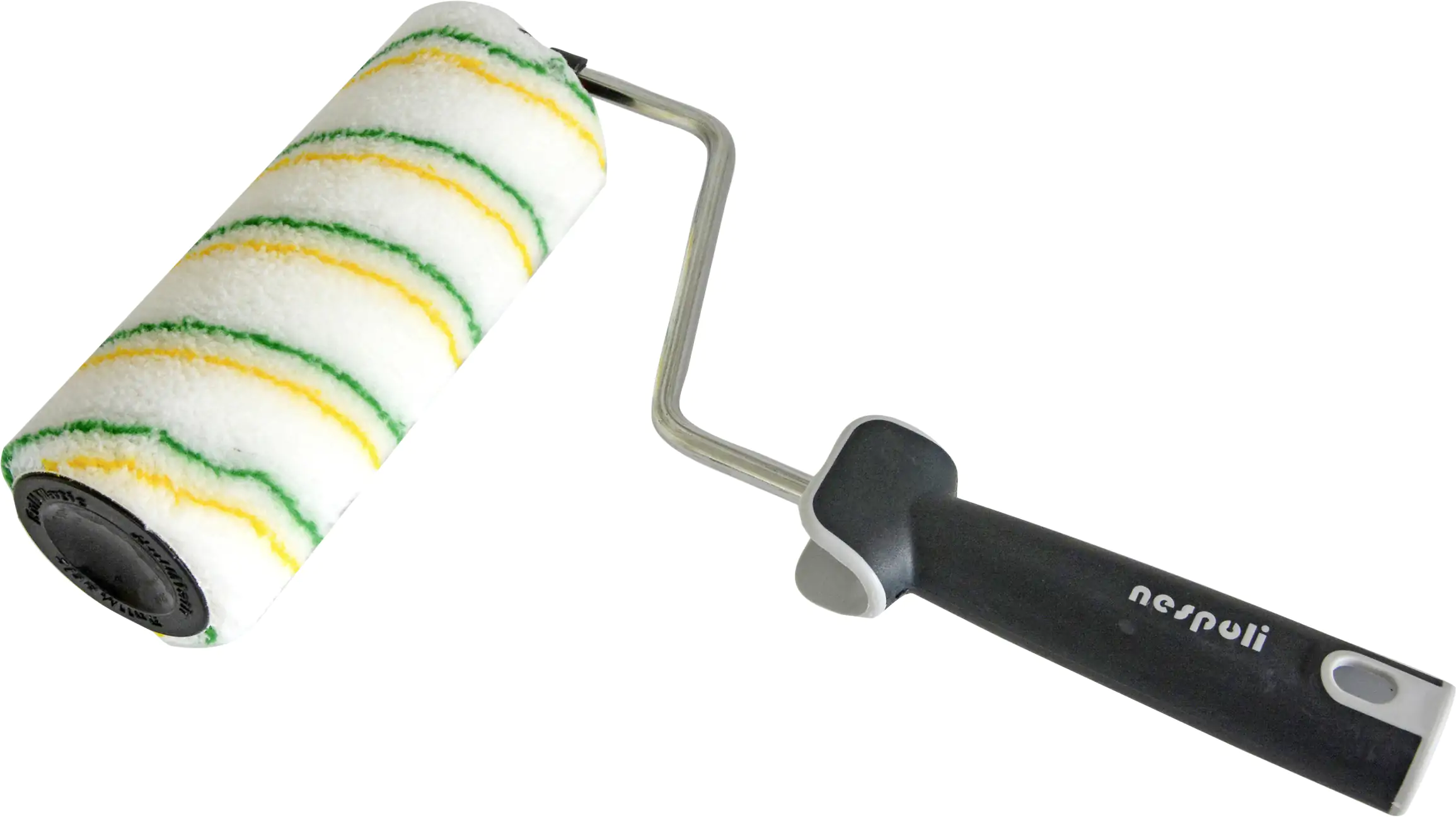 4001438155580 Nespoli RollMatic® Farbroller YellowGreen mit Antihaftbeschichtung 18 cm, 4 mm