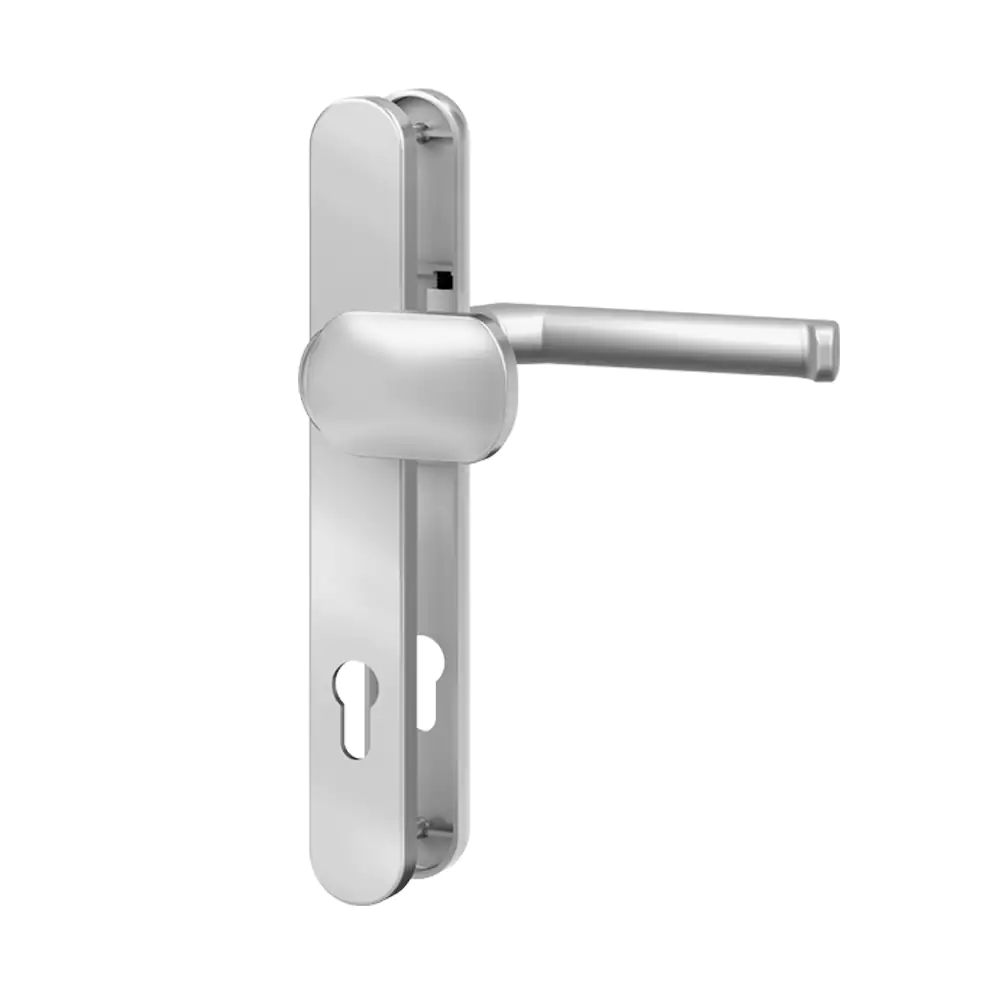 4026434113273 Basi Schmalrahmen-Garnitur SRW4100 abgerundet Aluminium silber - 24,9 cm