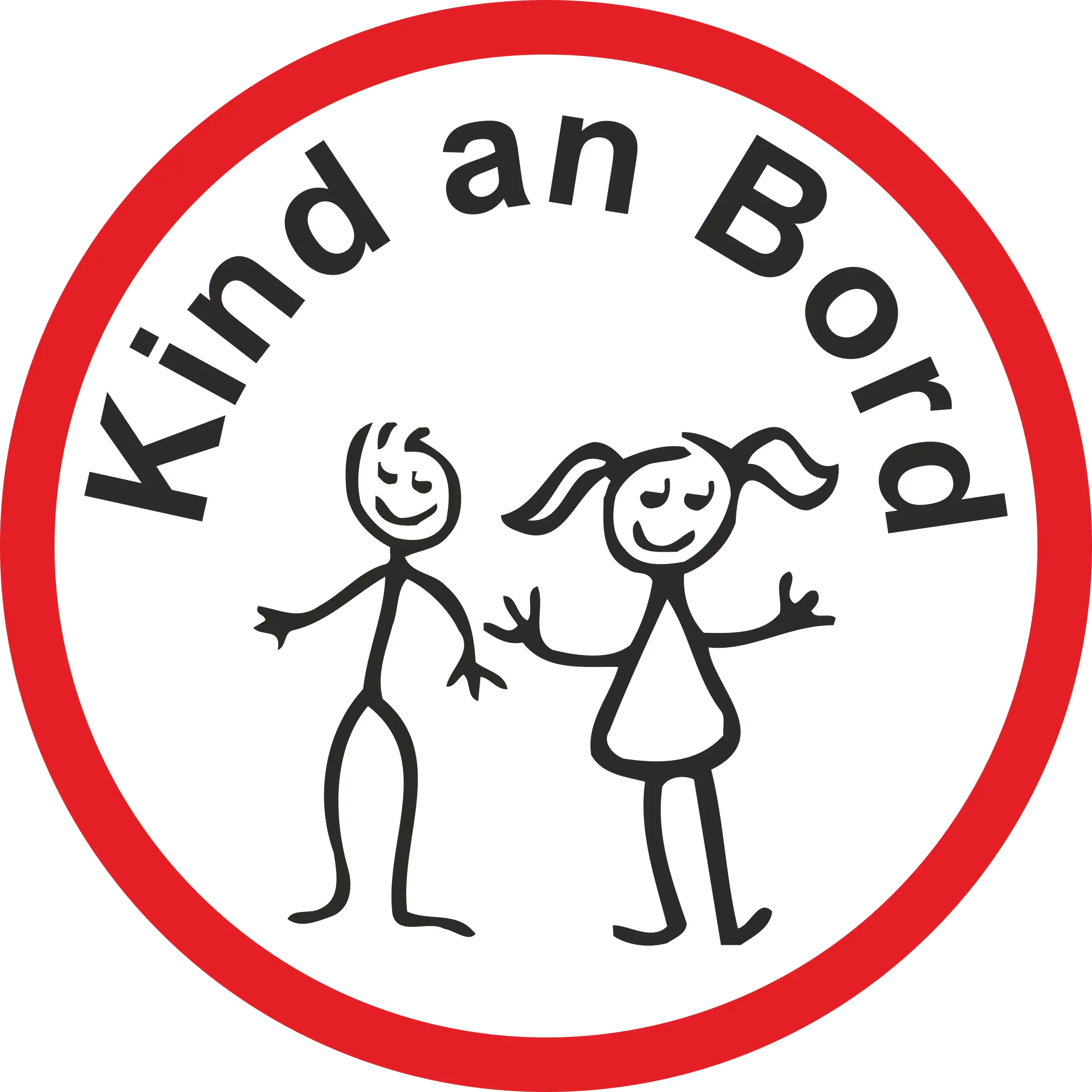 Hermann Schütz Aufkleber Kind an Bord Ø 80mm