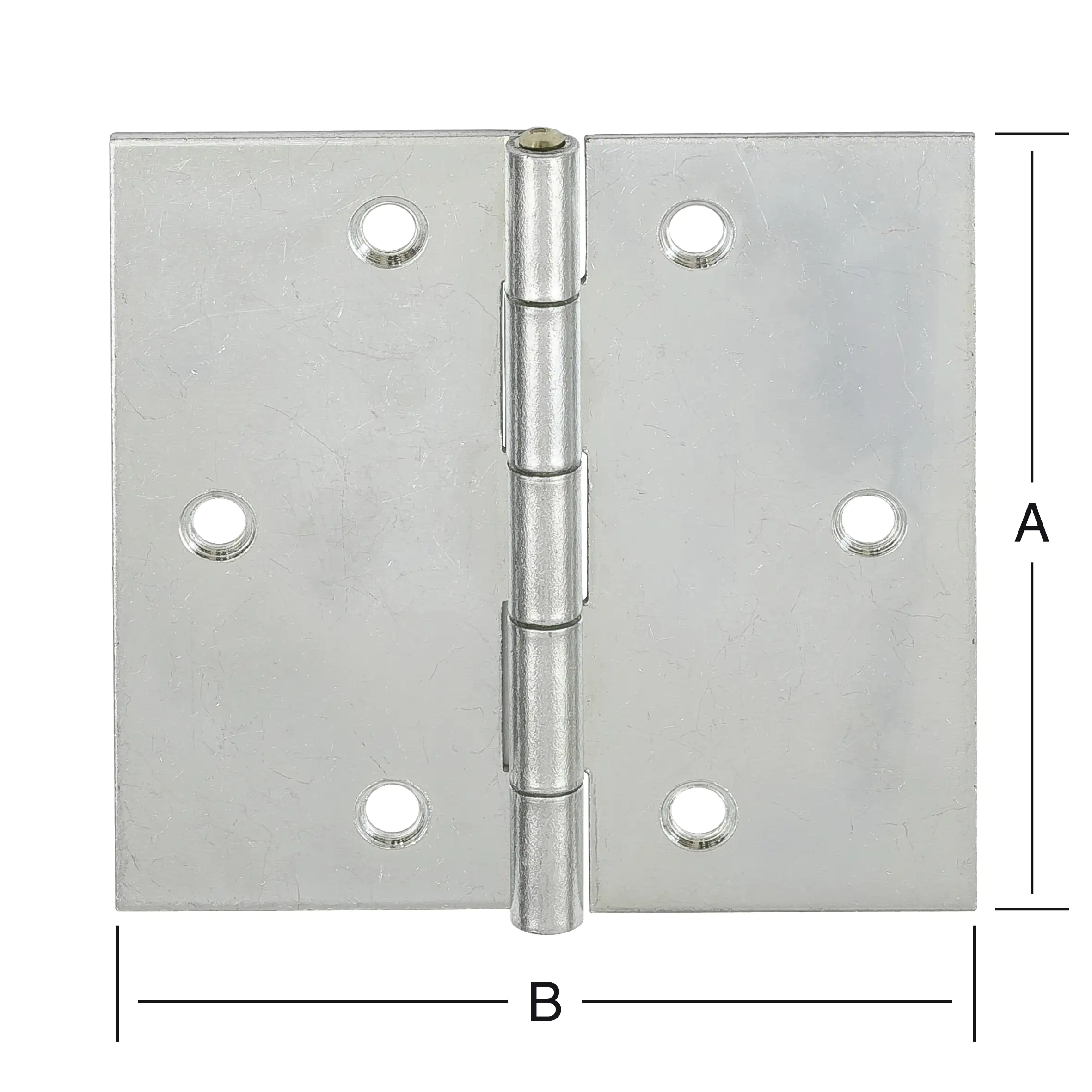 Vormann Käntige Scharniere verzinkt 50 x 50 mm Vormann Käntige Scharniere verzinkt 50 x 50 mm