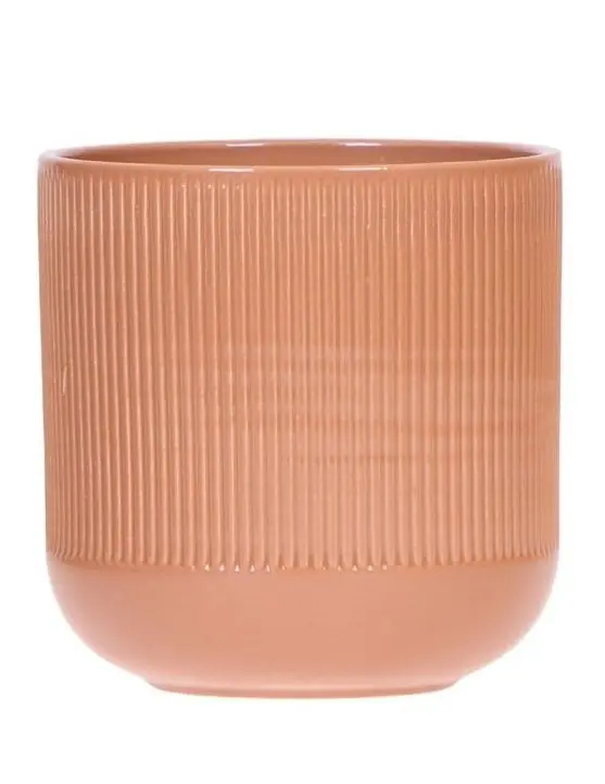 Pflanztopf Flare Keramik Ø 12 x 13 cm farblich sortiert