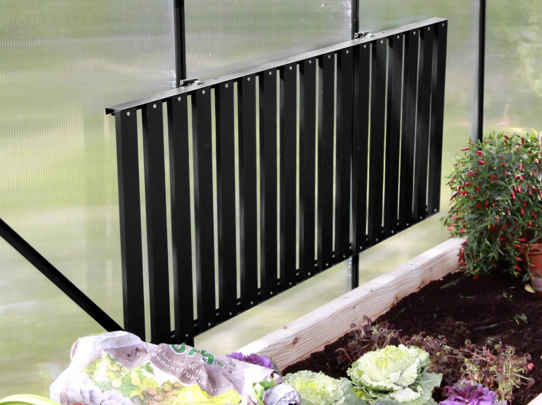 Vitavia Alutisch 120 x 56 x 81 schwarz