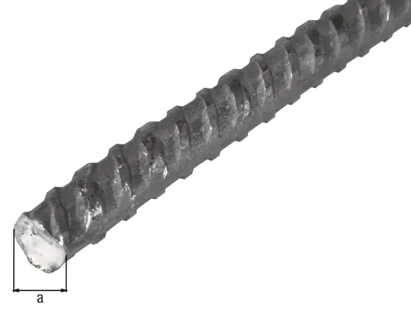 Alberts Beton-Riffelstahl 12 mm x 2 m