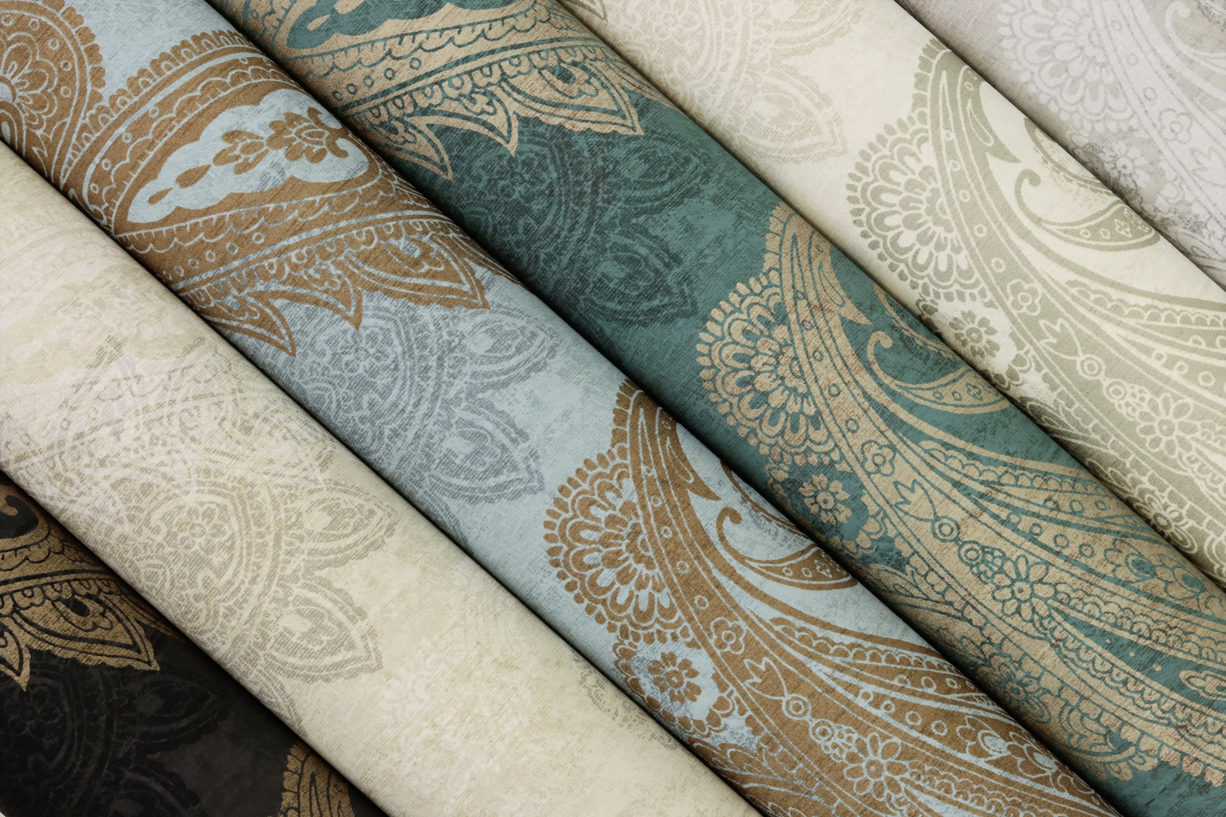 Rasch Vliestapete 746440 Blau-Hellblau Muster & Motive 10,05 m x 0,53 m