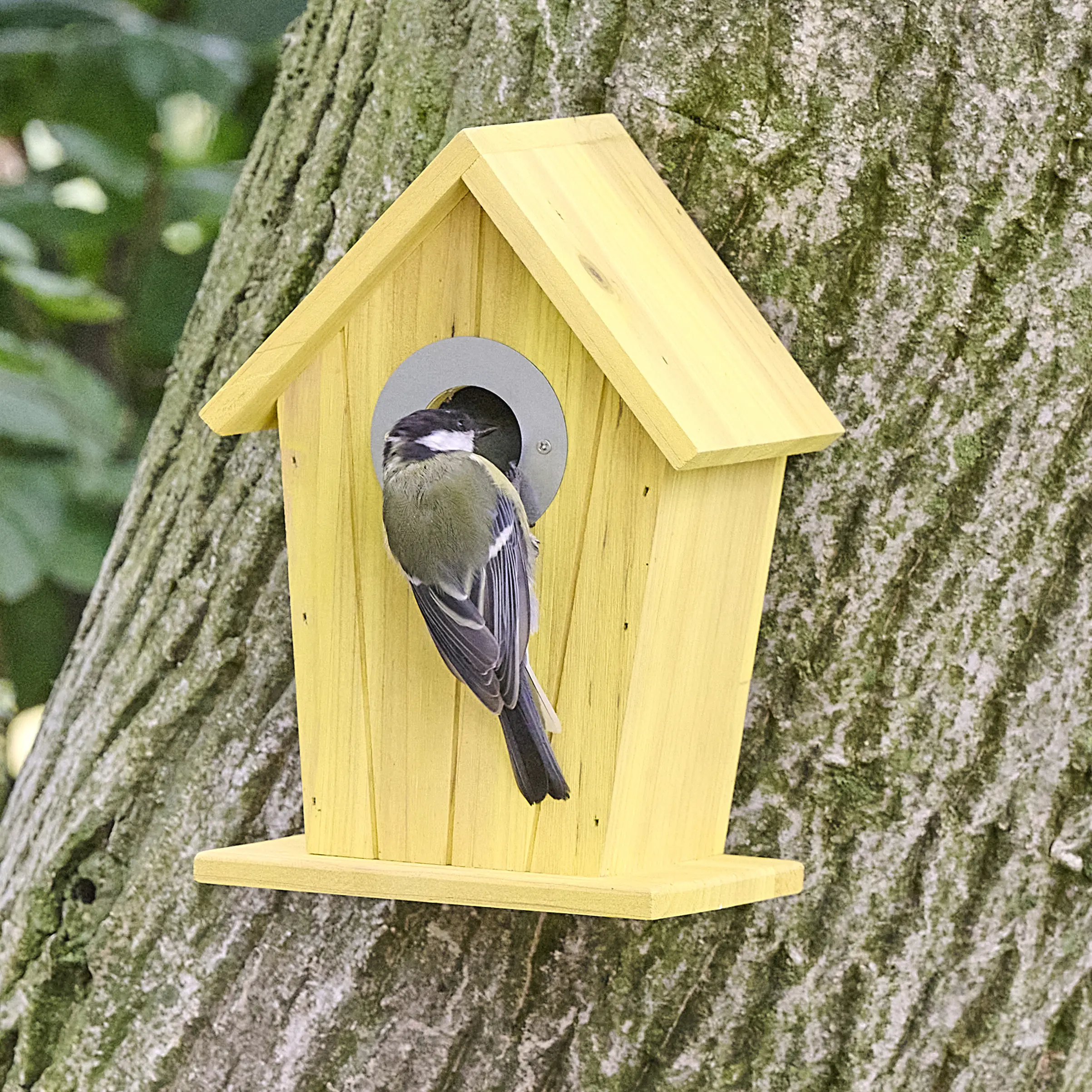 CJ Wildbird Nistkasten Cabin 22 x 15 cm gelb