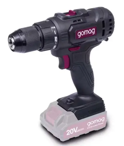 Gomag Akku-Werkzeug-Set 20 V Bohrschrauber Bohrhammer Stichsäge Multitool