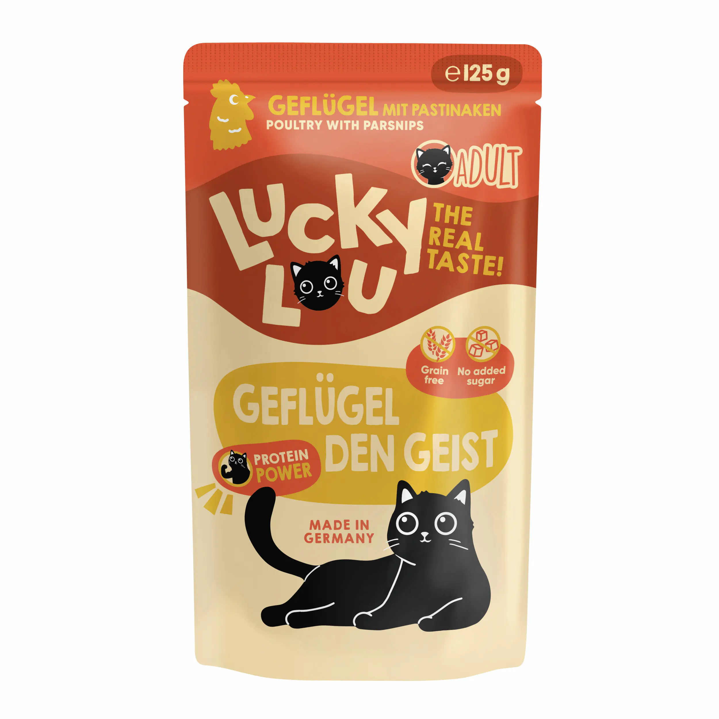 Lucky Lou Lifestage Adult Geflügel 125g