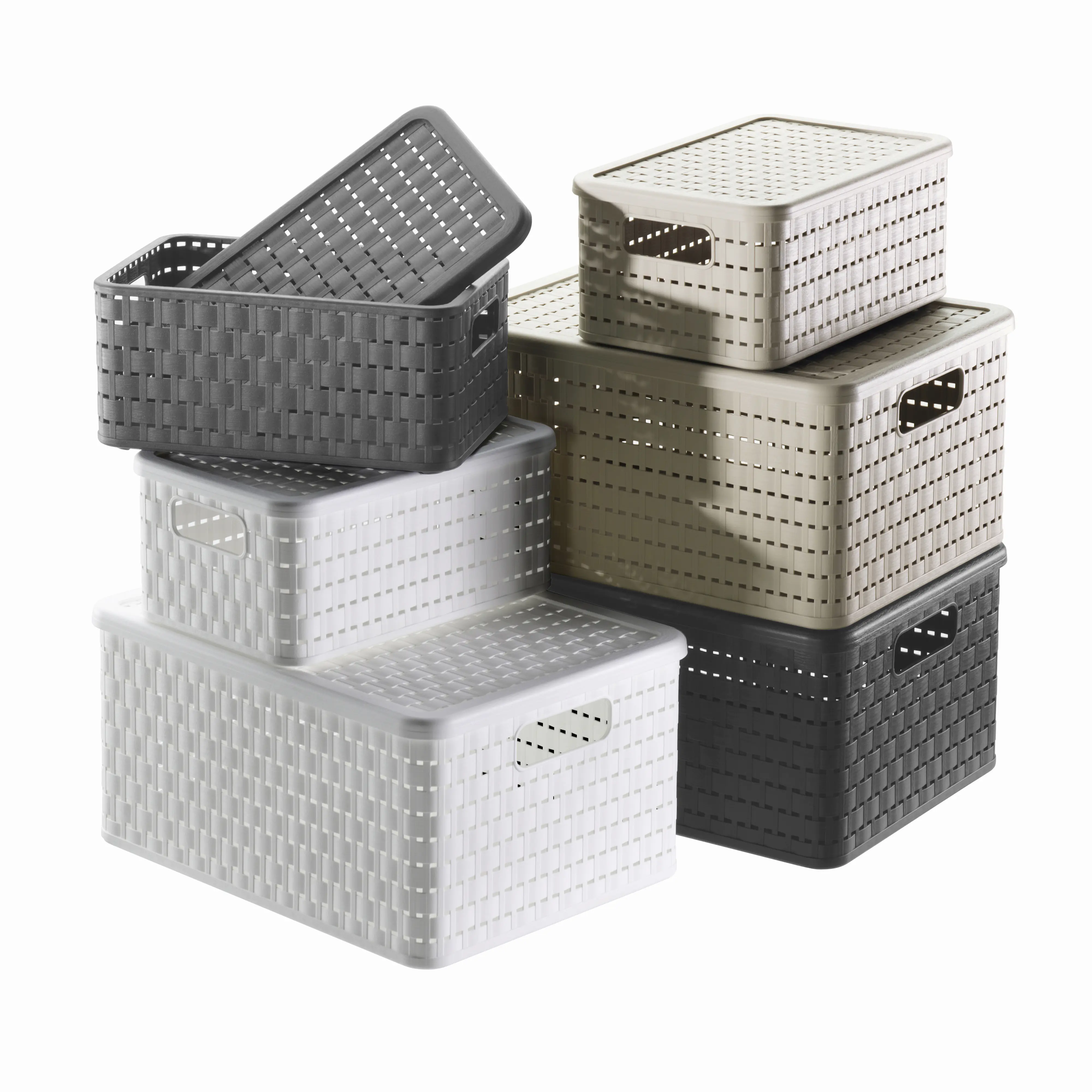 Rotho Korb Country A5, 6 L anthrazit Rotho Korb Country A5, 6 L anthrazit