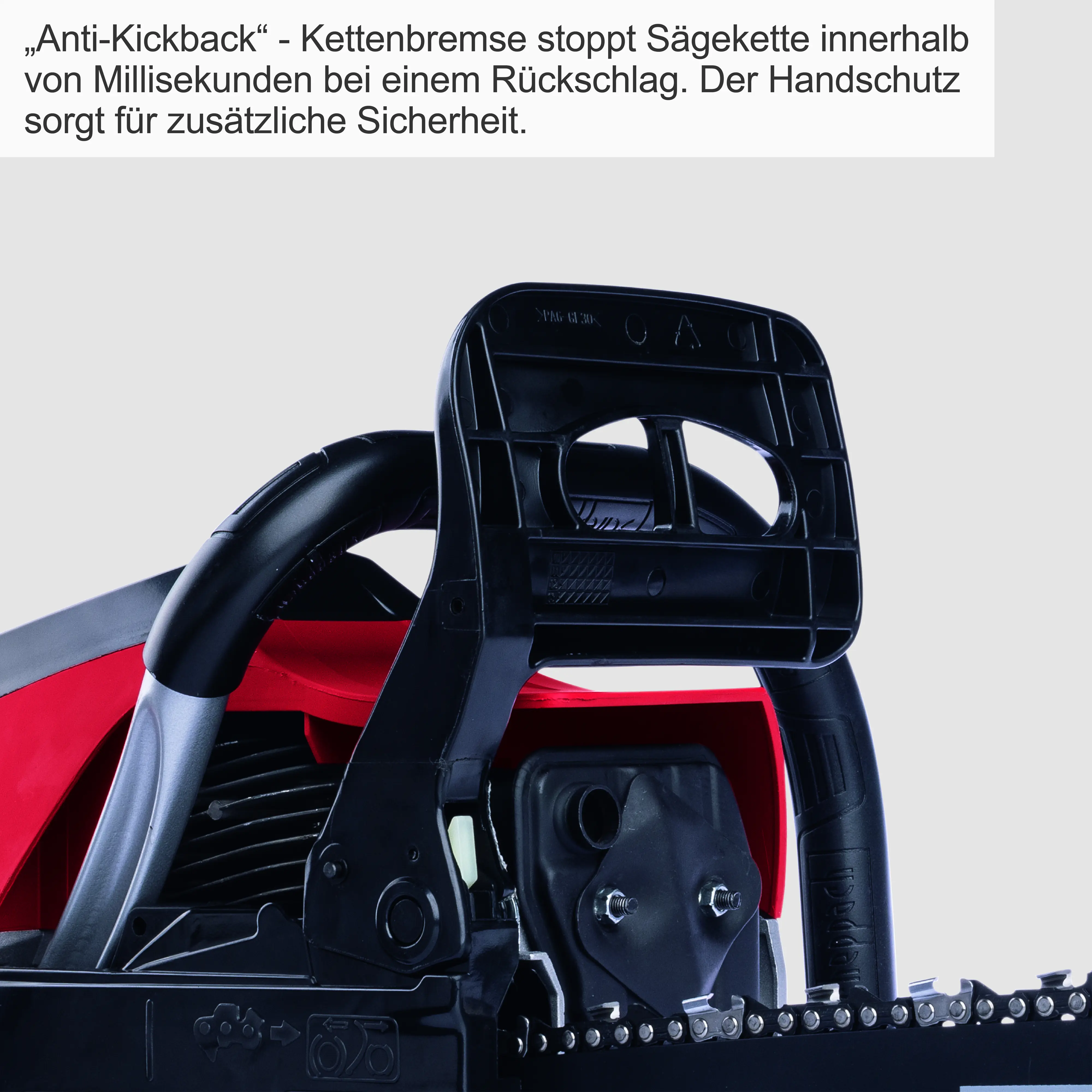 Scheppach Benzin-Kettensäge PCS56 2,3 kW 51 cm Schwertlänge 