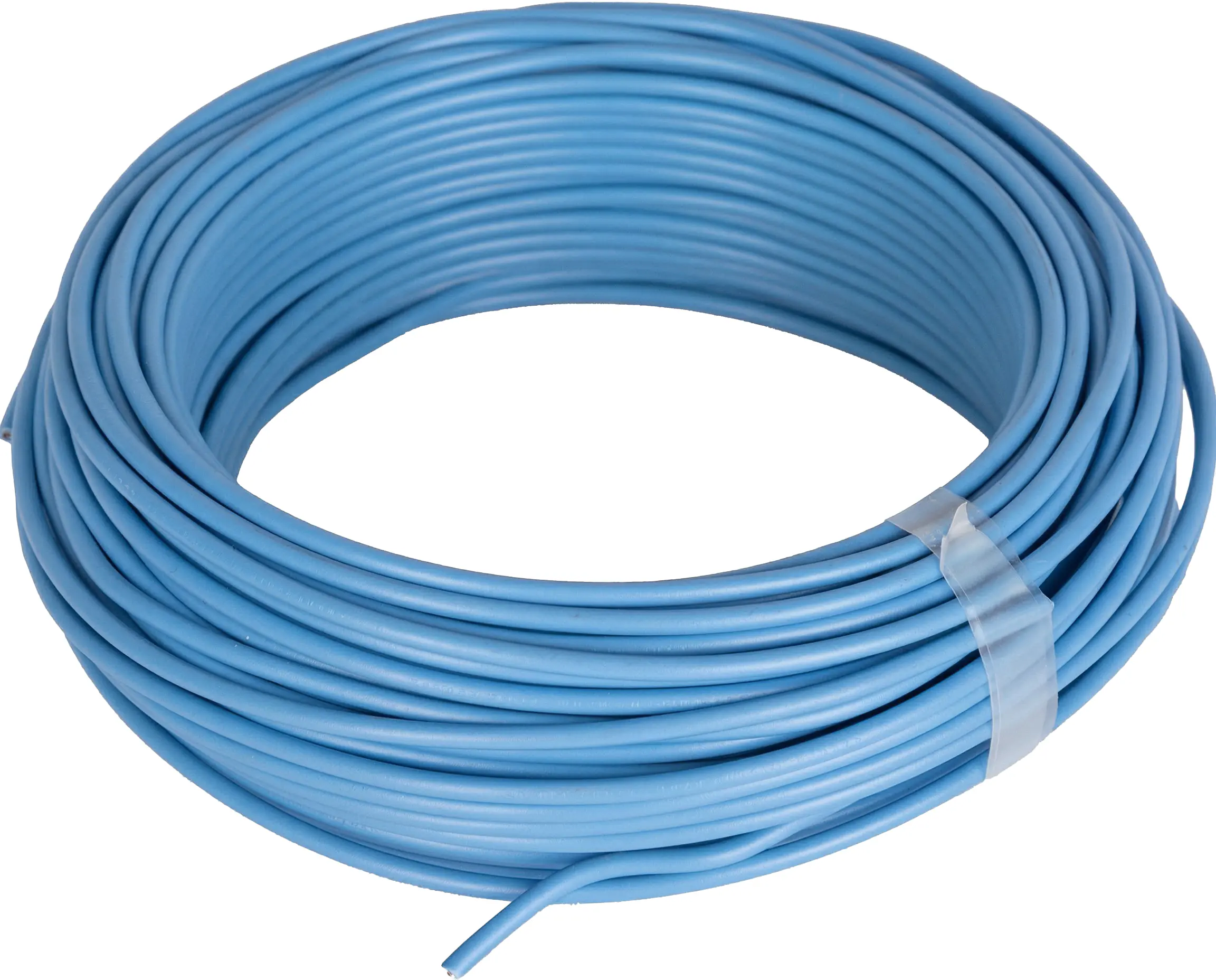 PVC-Aderleitung H07V-U 1,5 - 25 Meter, blau