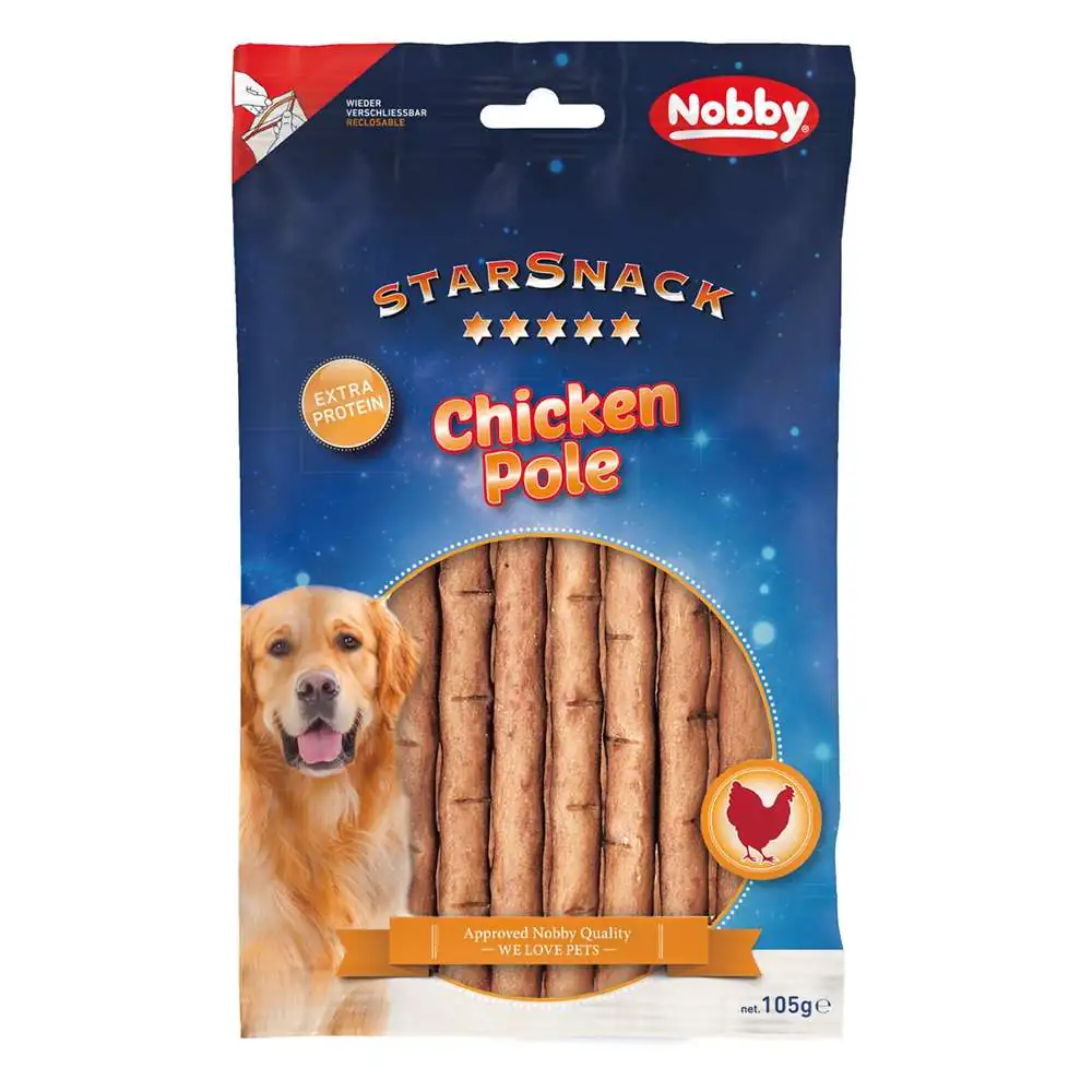 Nobby Hundeleckerli StarSnack Chicken Pole 105 g