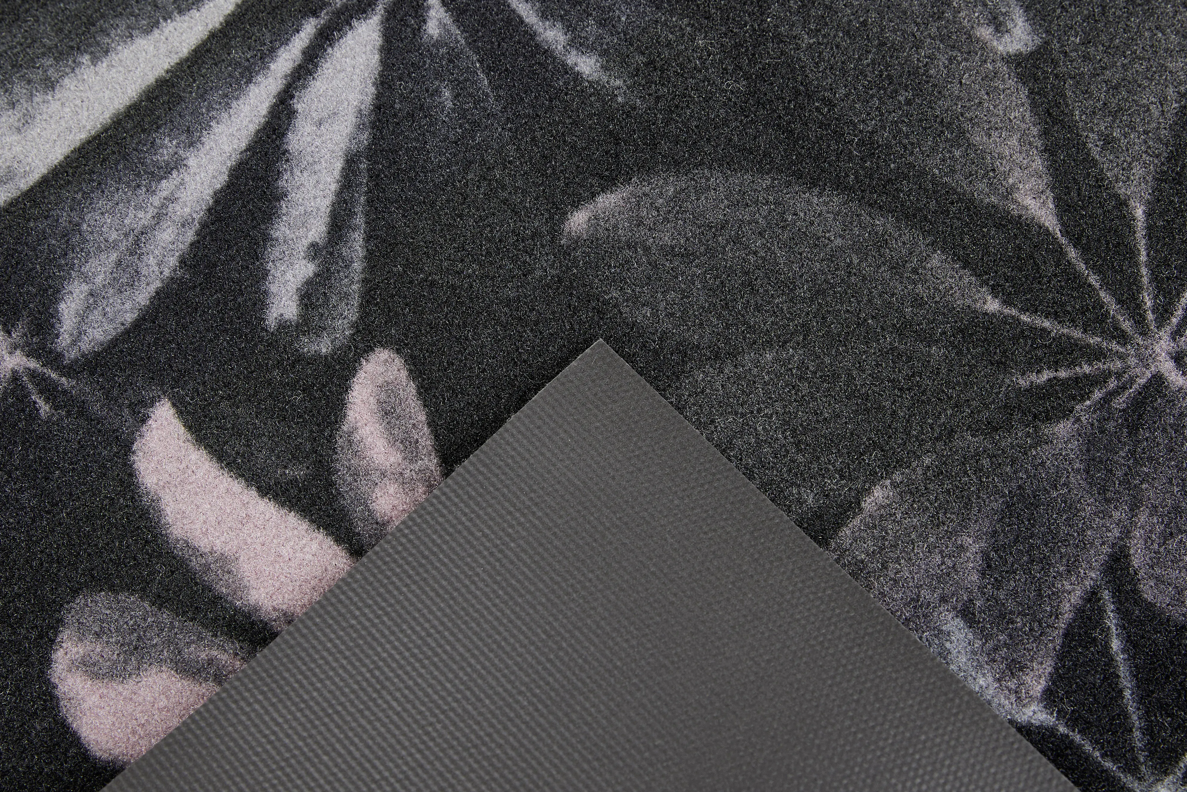 Fußmatte Alto 39 x 58 cm grau-rosa