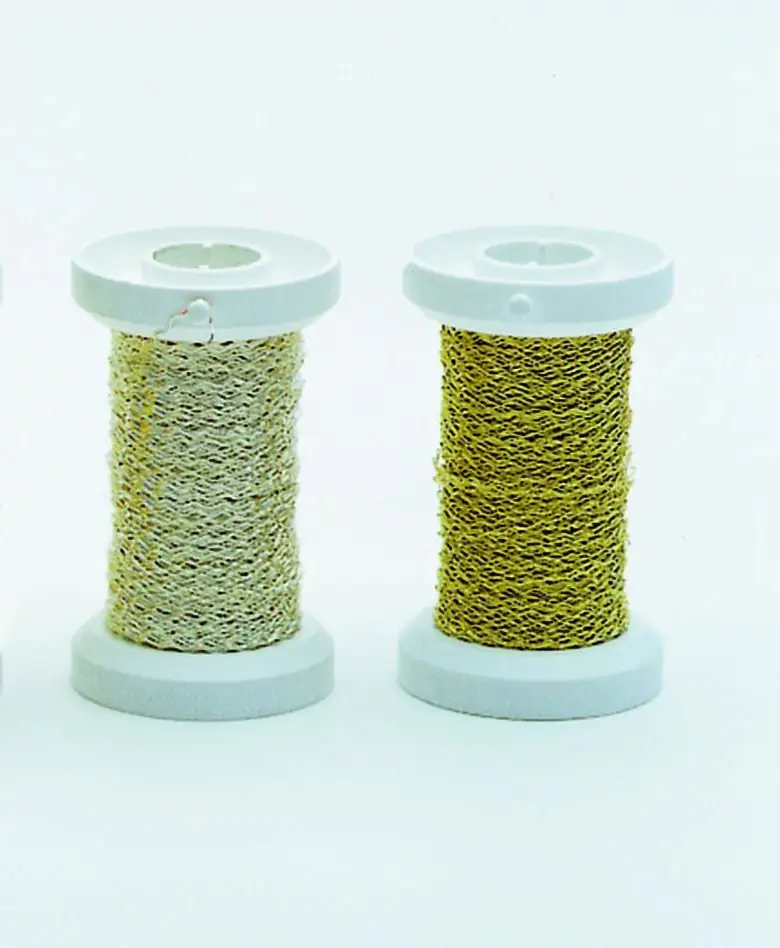 Glorex Effektdraht goldfarben, 0,25 mm x 60 m