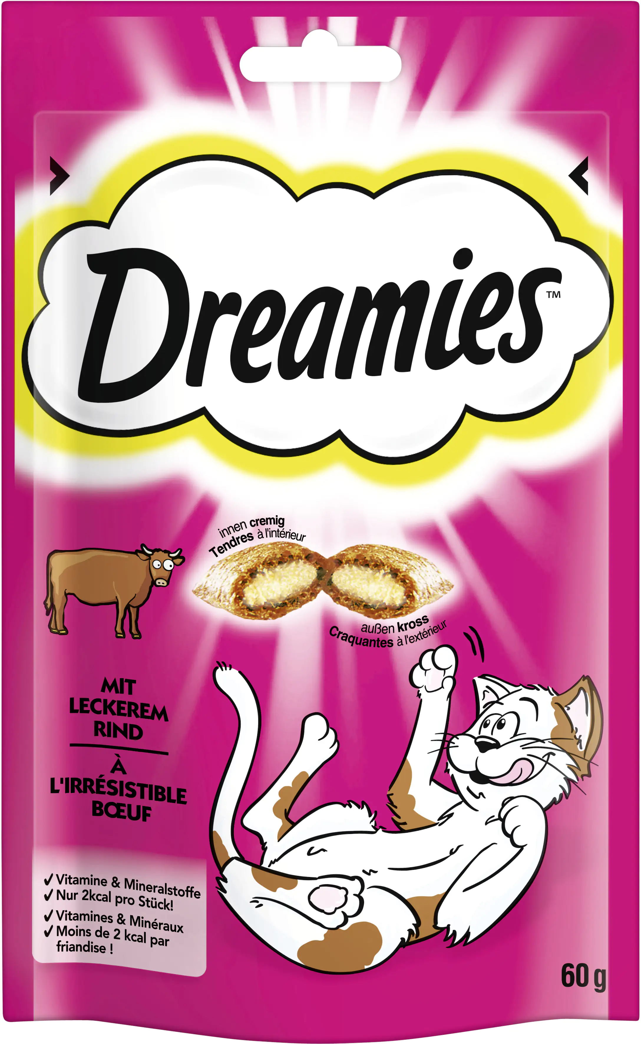 Dreamies Katzensnack Rind 60 g Dreamies Katzensnack Rind 60 g