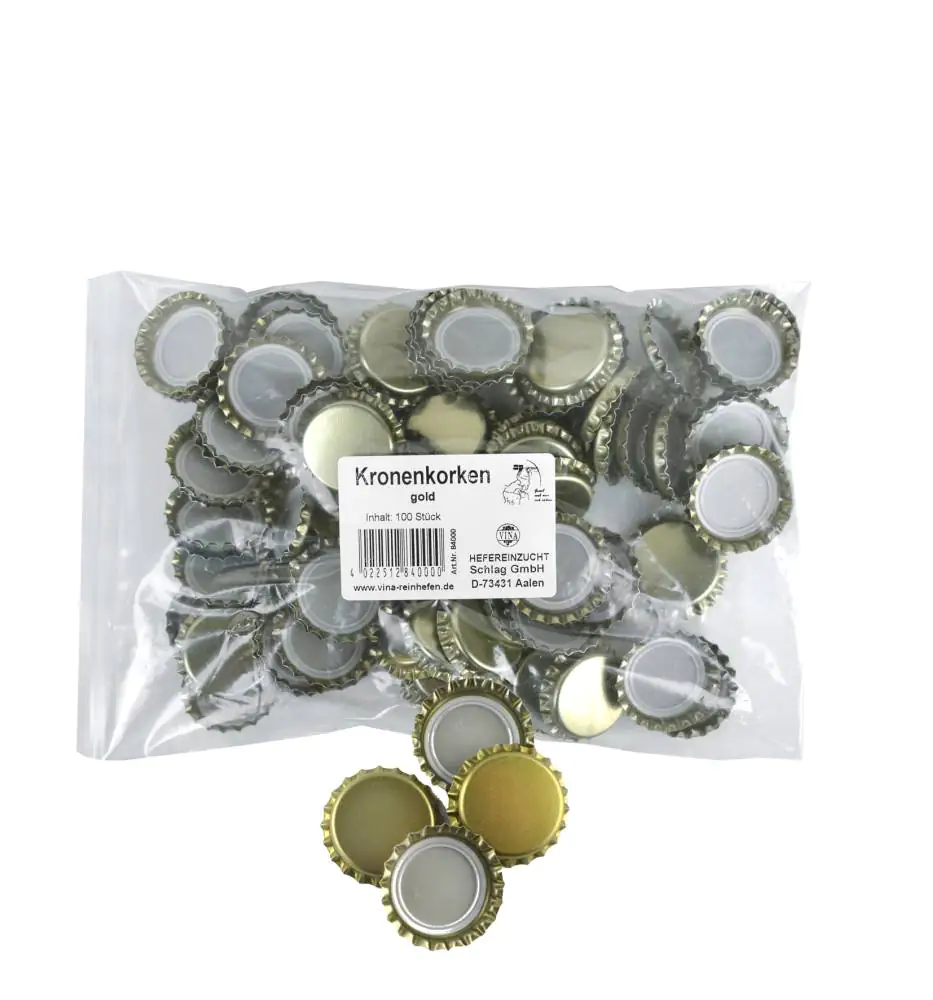 Kronkorken 26 mm Ø 100 Stück