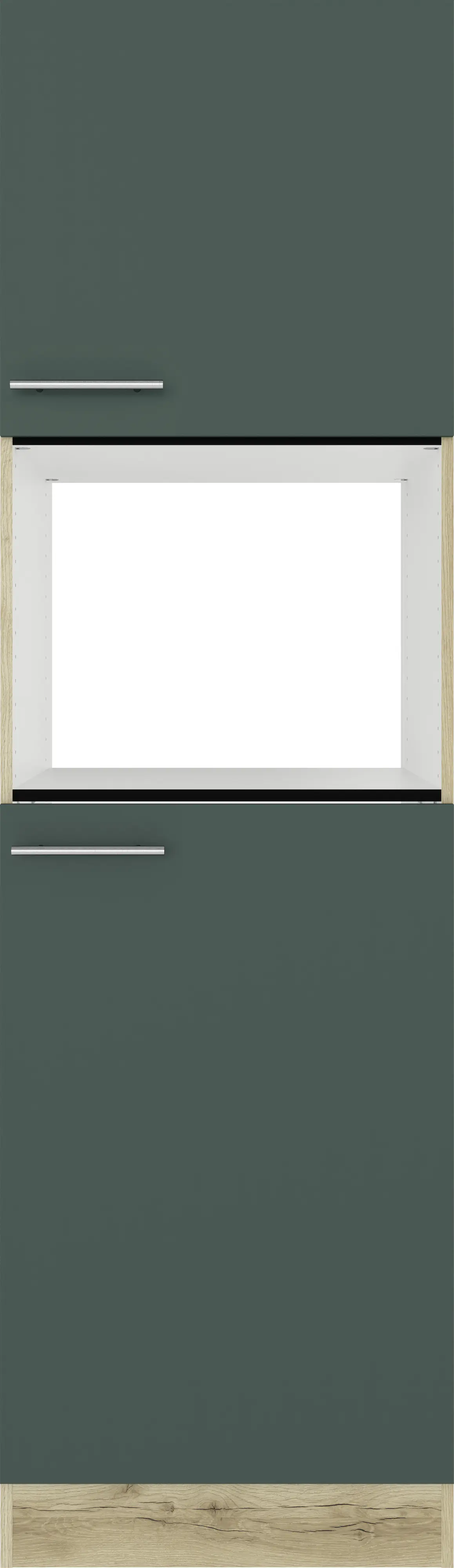 Optifit Hochschrank Savona 405 steingrün/eiche 60 cm