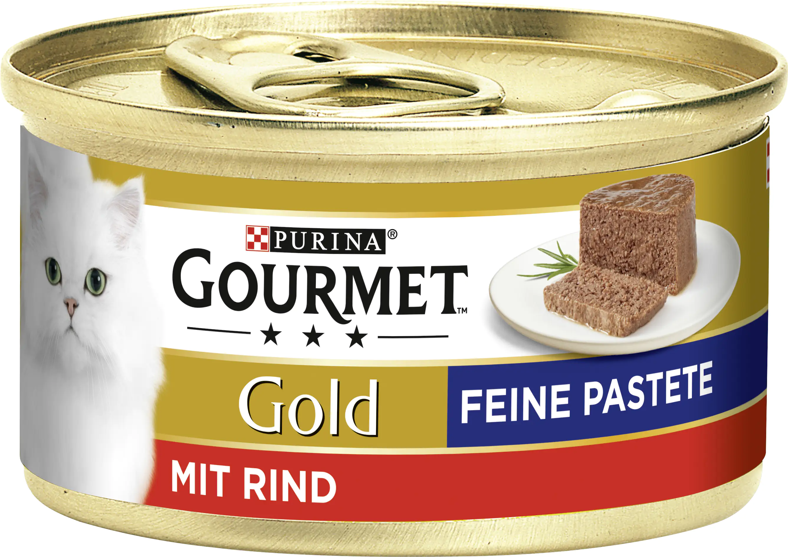 Gourmet Gold Feine Pastete mit Rind 85 g Gourmet Gold Feine Pastete mit Rind 85 g