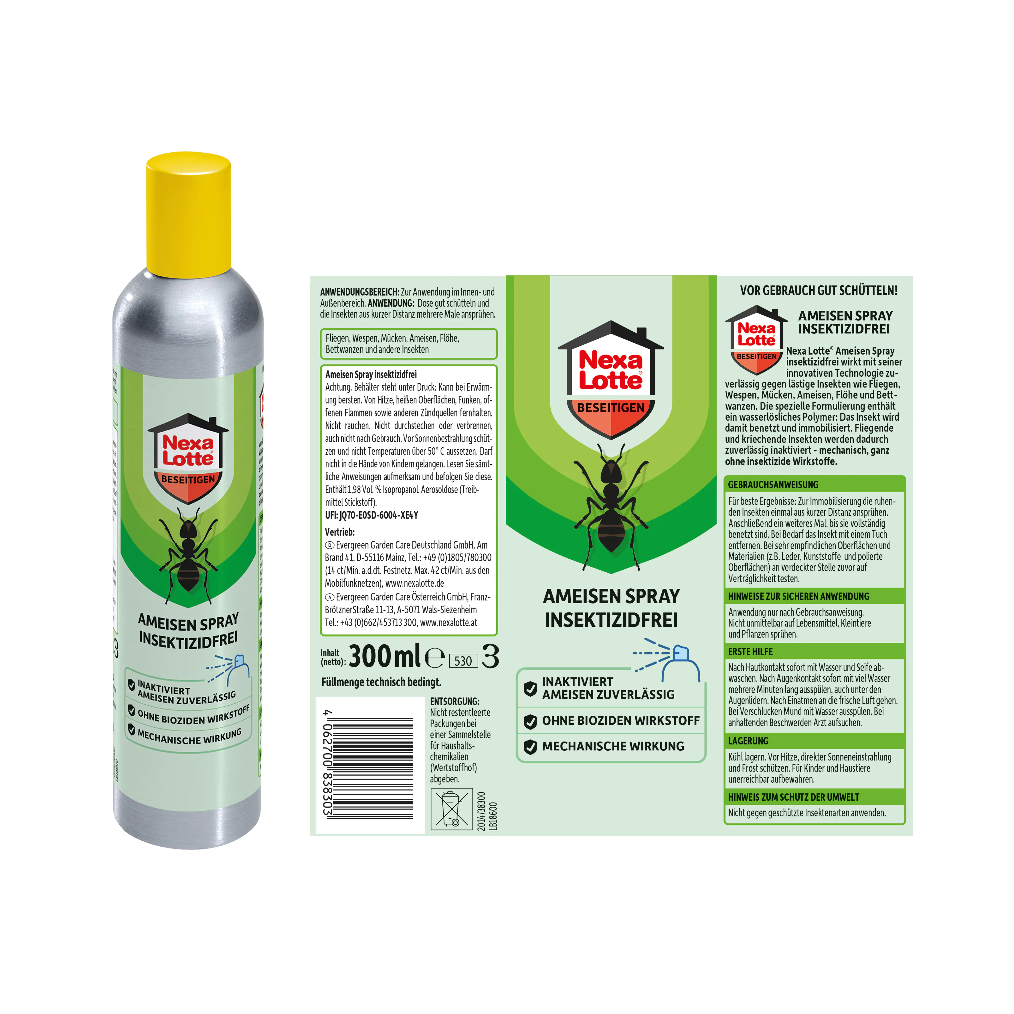 Nexa Lotte AmeisenSpray insektizidfrei 300 ml