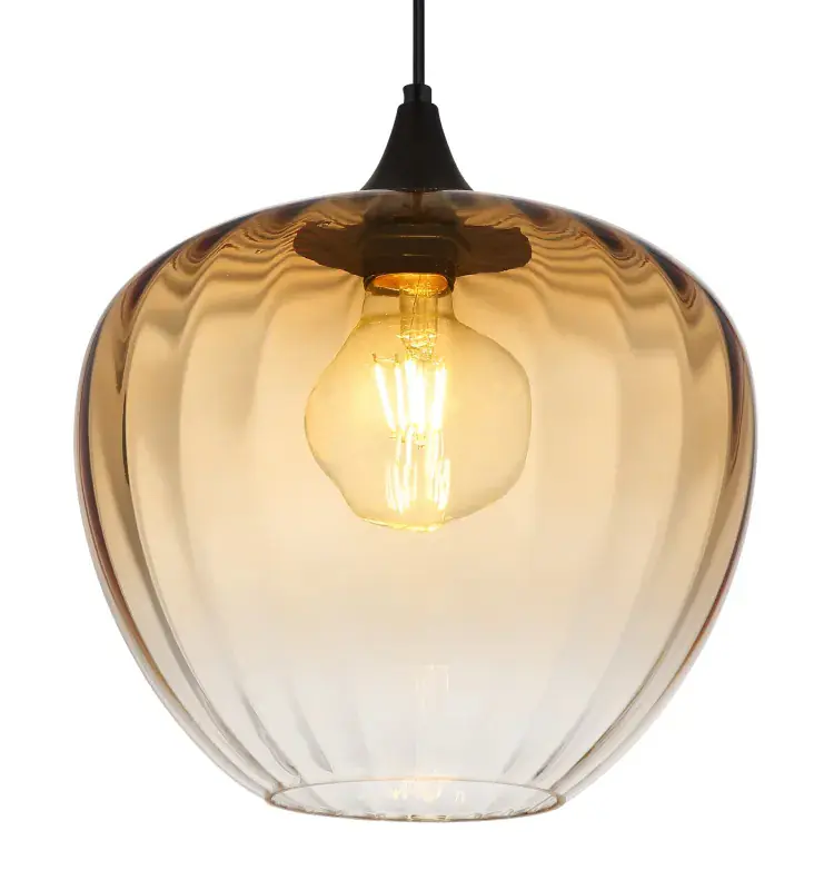 Globo Hängeleuchte Sander 29 x 120 cm (Ø x H) gelb matt