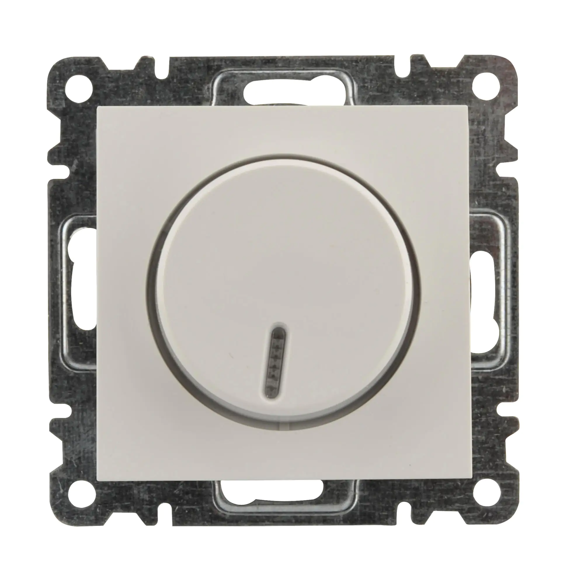 Unitec Dimmer 60-600 Watt ultraweiß, Serie Karea, elektrische Trafos Unitec Dimmer 60-600 Watt ultraweiß, Serie Karea, elektrische Trafos
