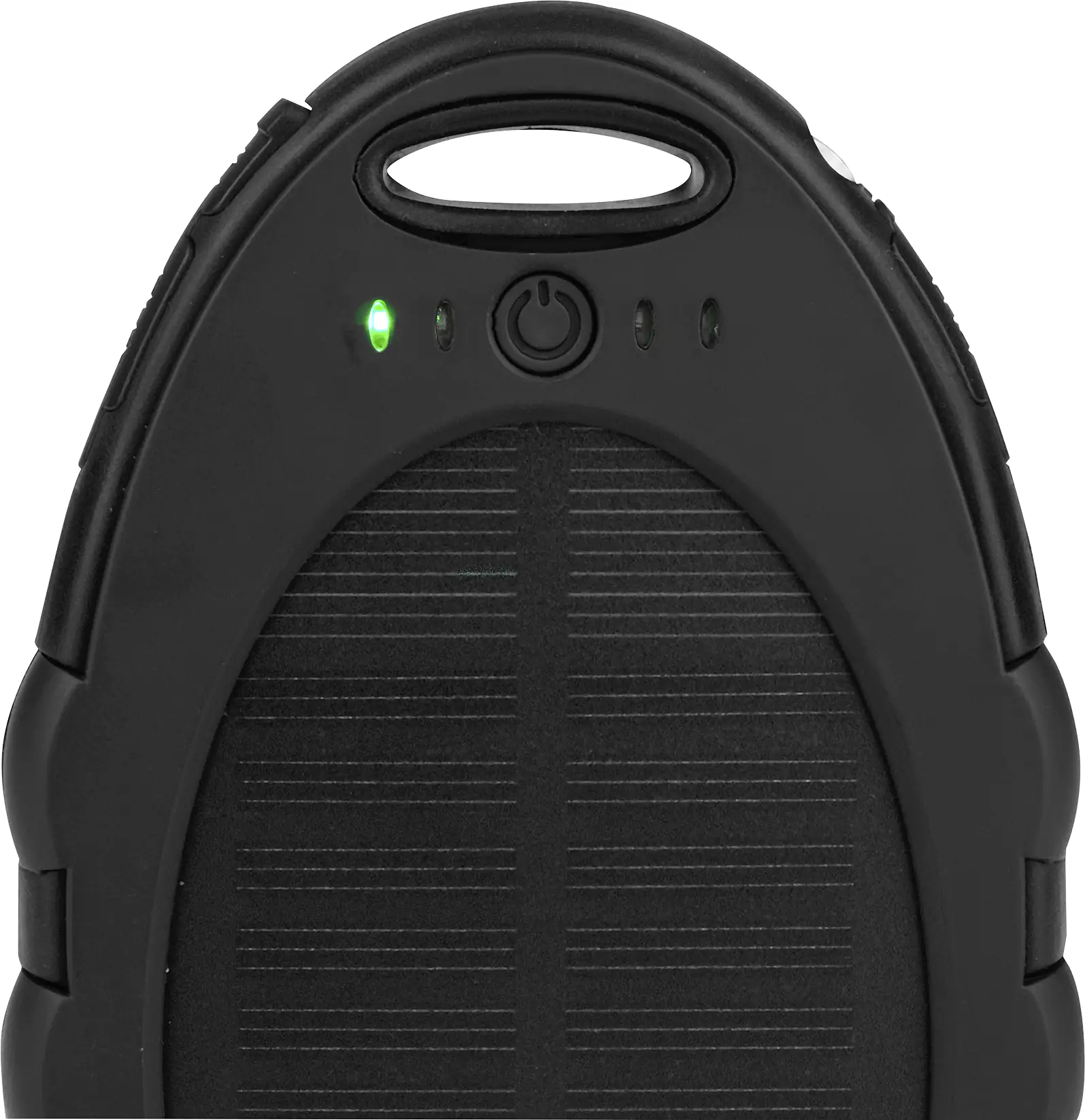 Calima Powerbank mit Solarfunktion 5000mAh mit starkem LED Licht