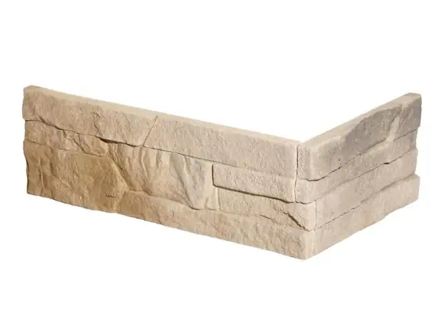 Verblender Ecke Oviedo weiß-beige Verblender Ecke Oviedo weiß-beige