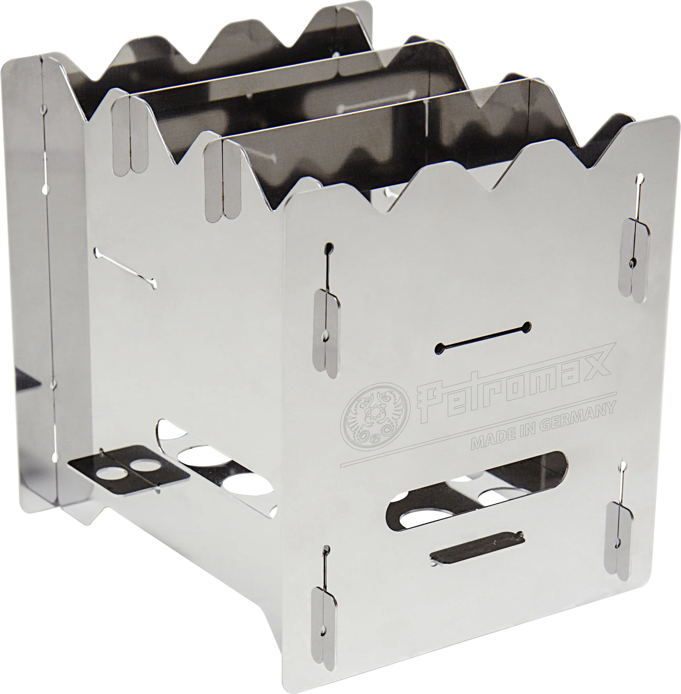 Petromax Hobo-Kocher bk1 kompakter Steckherd Edelstahl