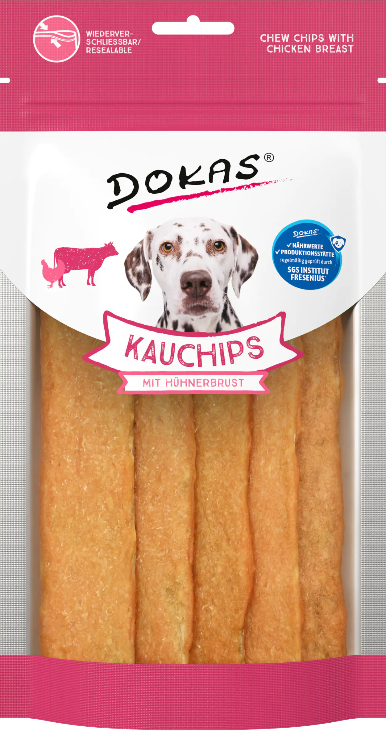 Dokas Kauchips mit Hühnerbrust 175 g