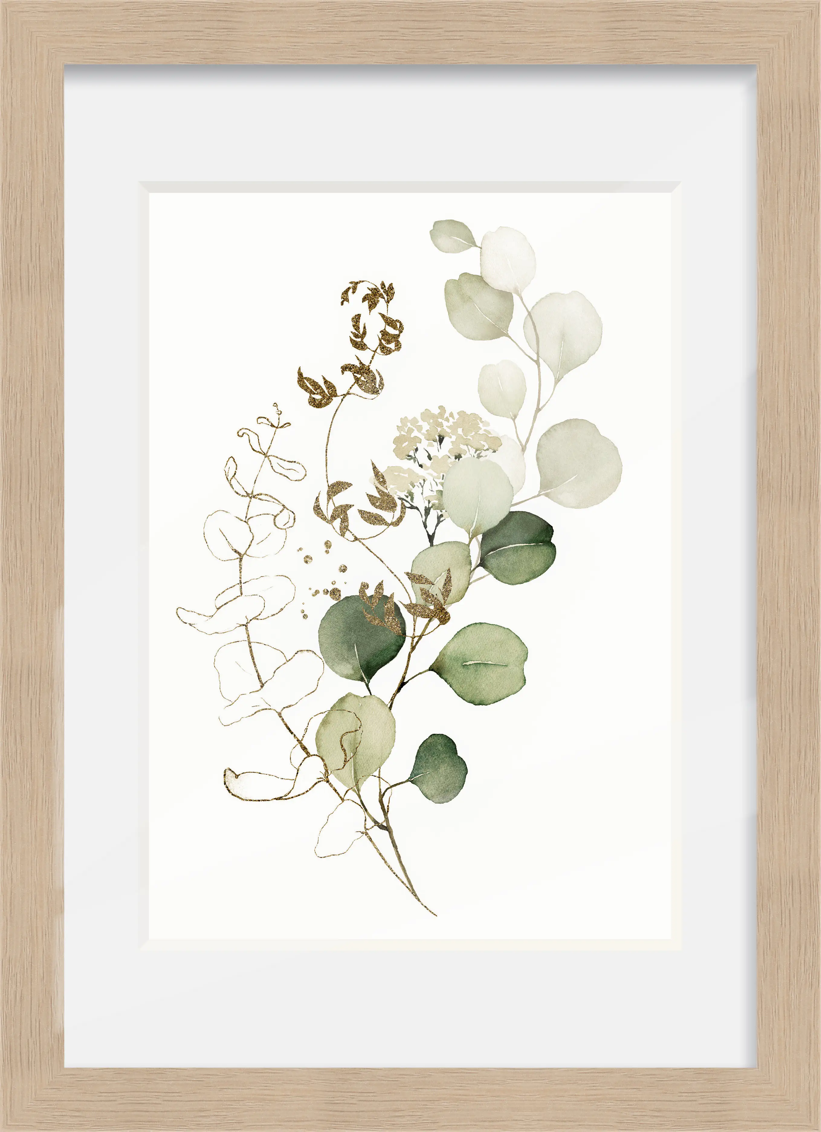 Holz Bilderrahmen Wien eiche, 21 x 29,7 cm (DIN A4)