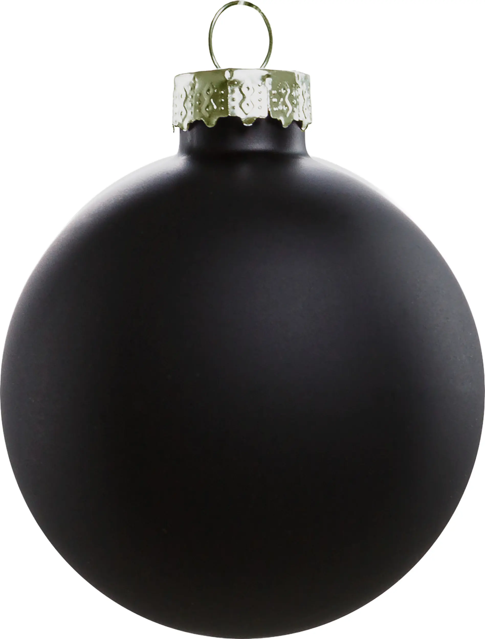 TrendLine Weihnachtskugeln aus Glas Ø 6 cm brandy, champagner, schwarz 20 Stück
