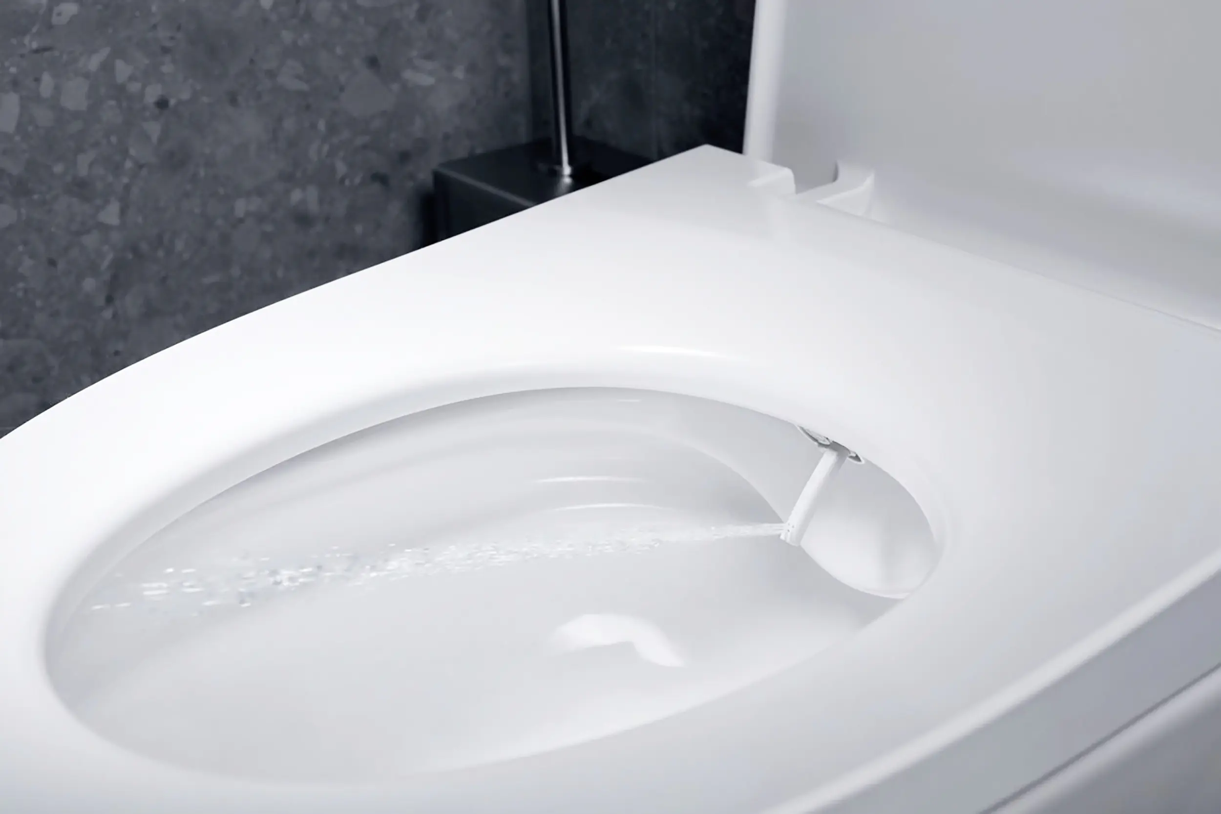 Diaqua WC-Sitz mit Absenkautomatik & Duschfunktion Lavalino weiß