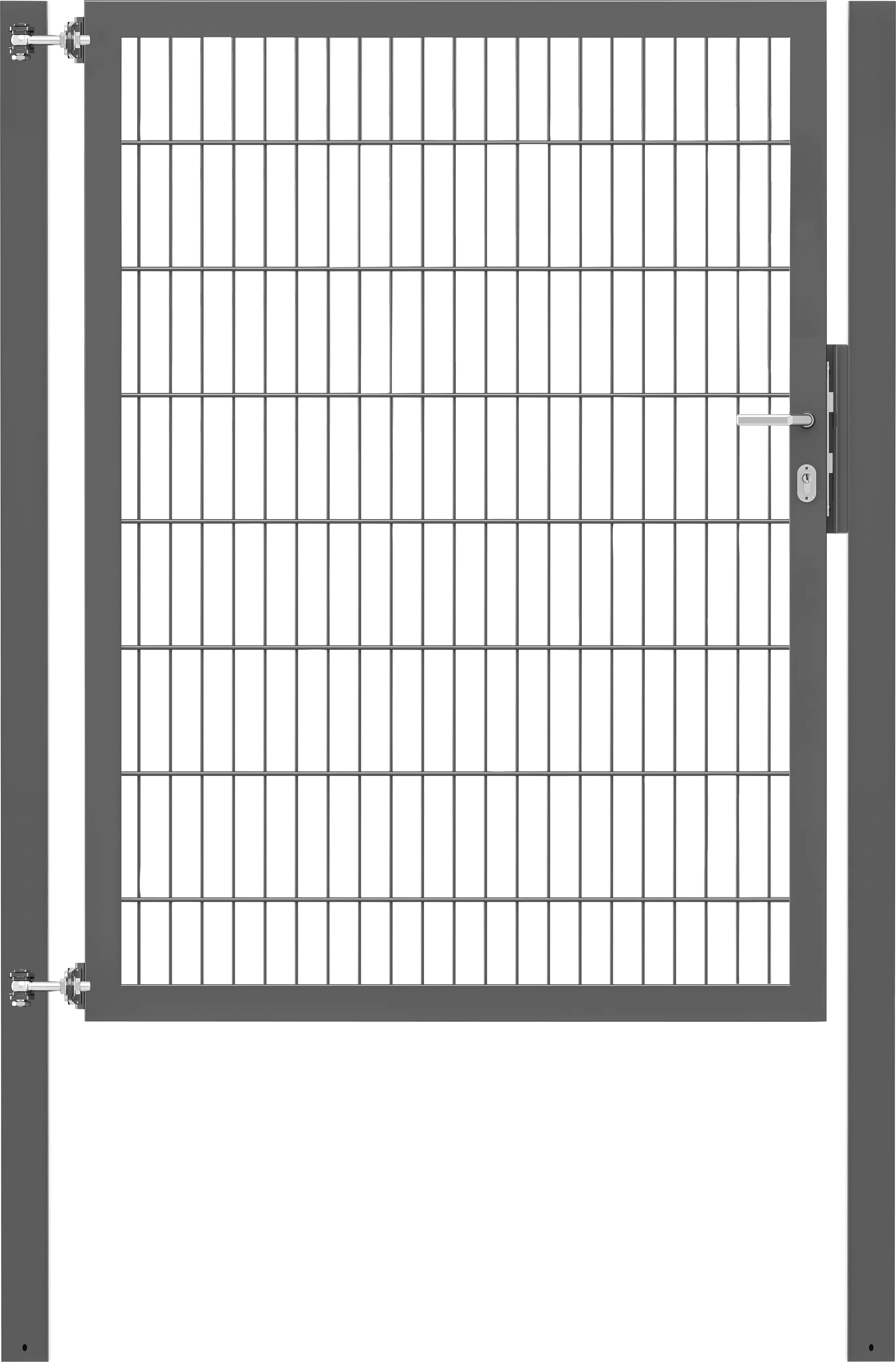 Alberts Einzeltor Flexo Plus anthrazit 125 x 160 cm Alberts Einzeltor Flexo Plus anthrazit 125 x 160 cm