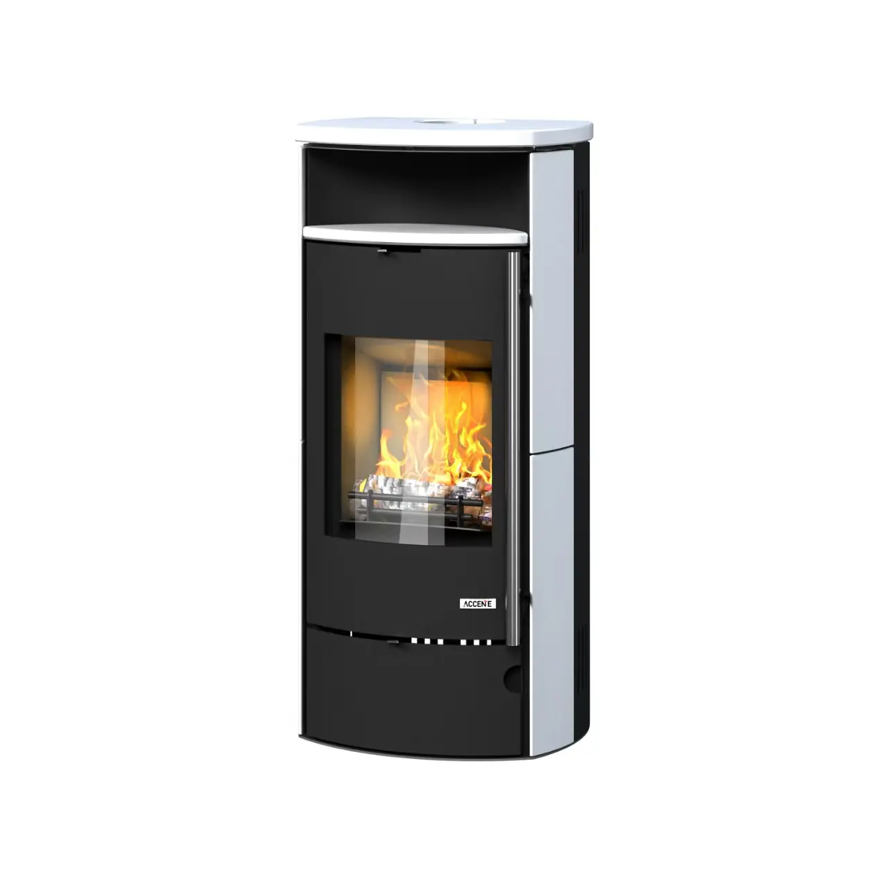 Accente Kaminofen Casablanca grey deluxe 7 kW