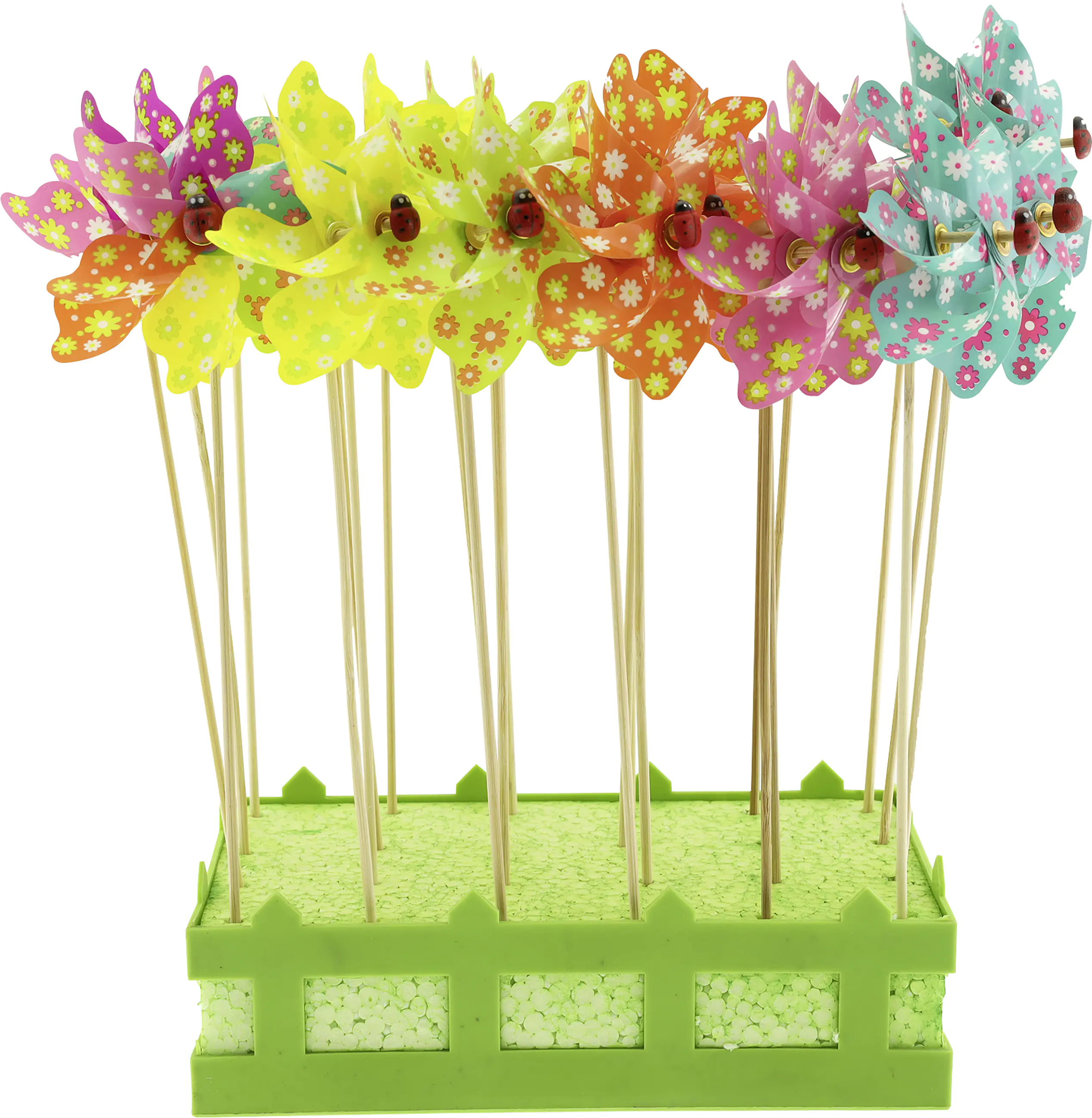 Deko Windrad Kunststoff 9 x 28 cm 1 Stück Deko Windrad Kunststoff 9 x 28 cm 1 Stück