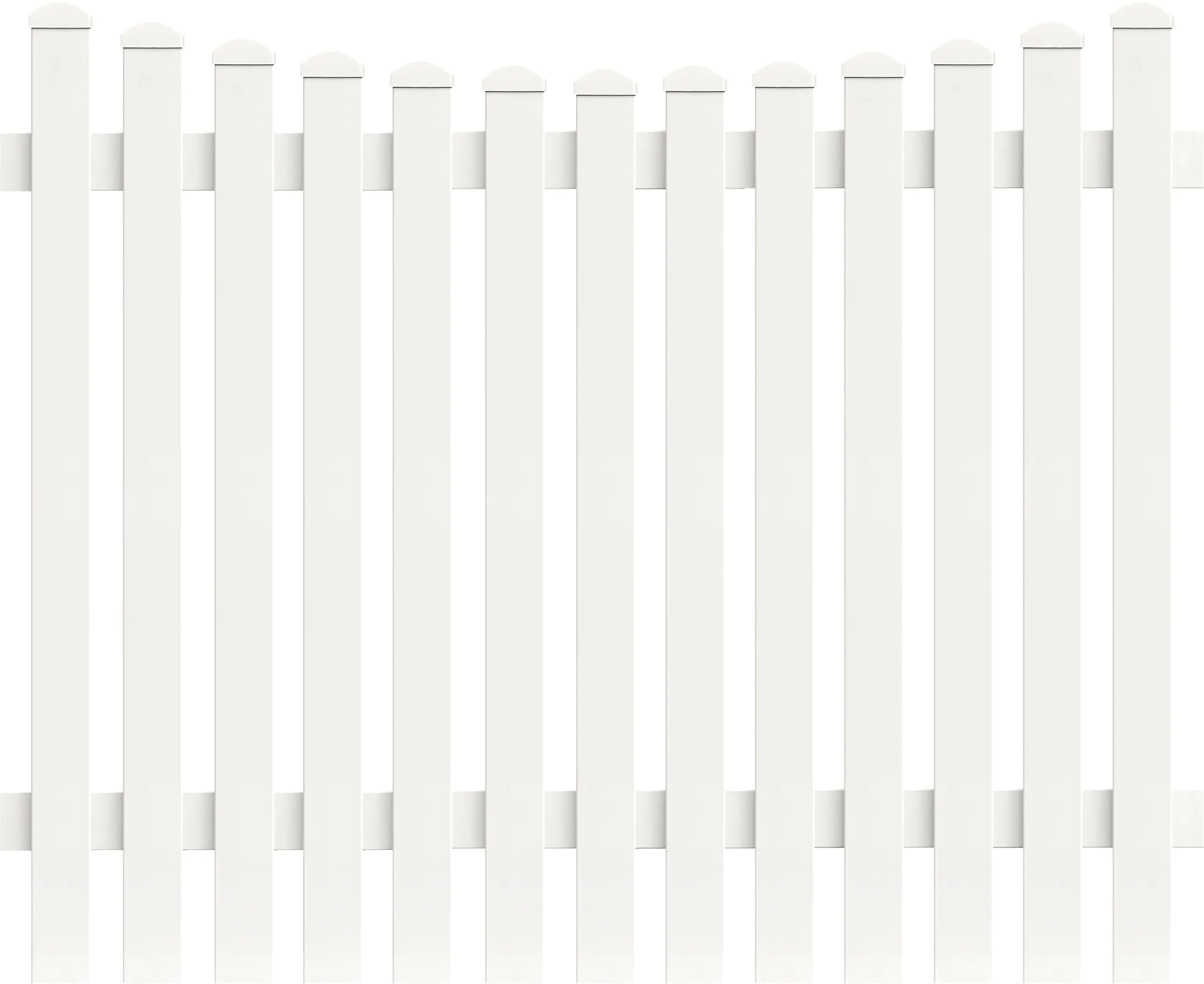 KM Zaun Zaunfeld Meran Unterbogen 148 x 180 cm, weiß