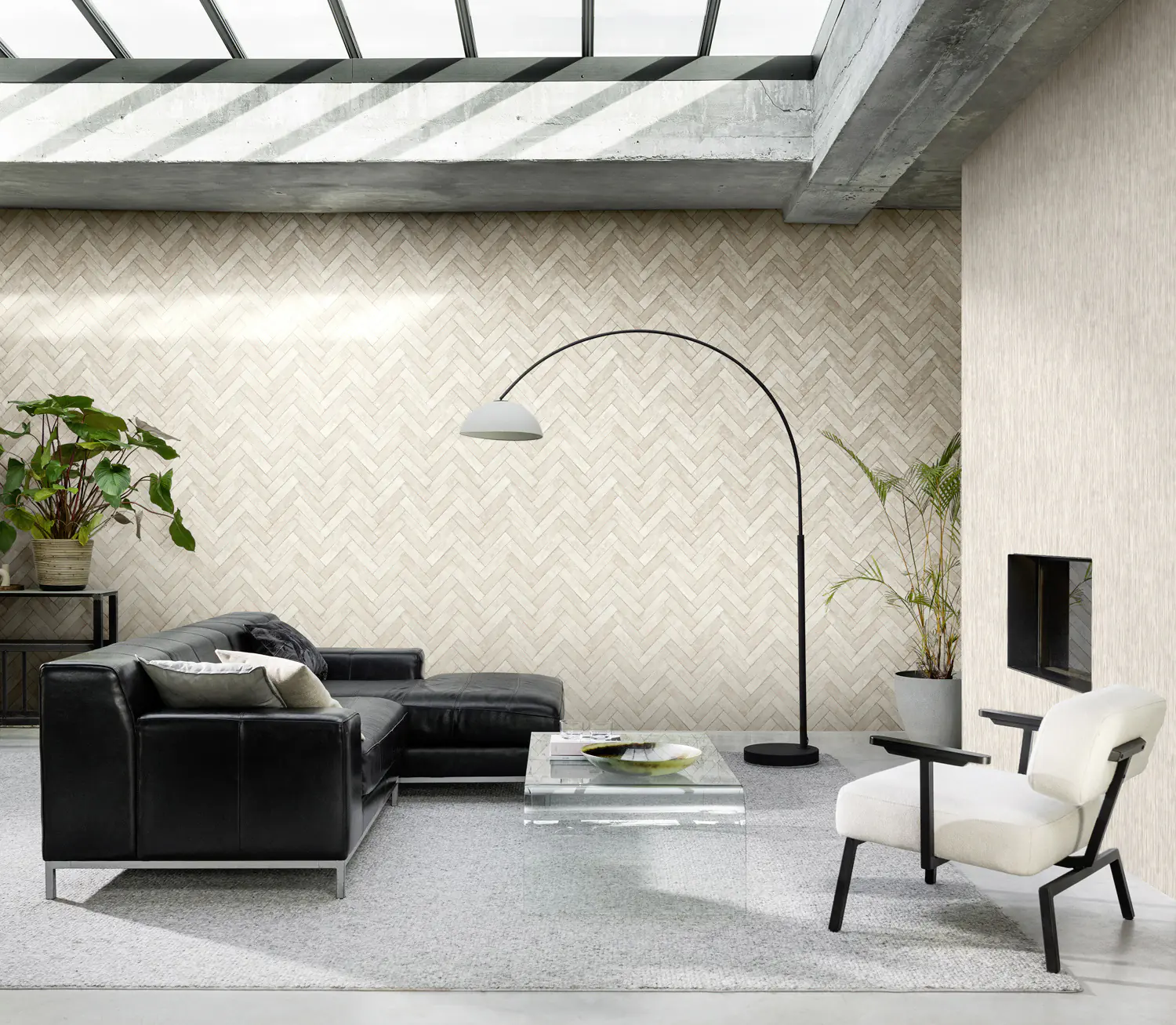 Rasch Vliestapete 499117 Weiß-Kalkstein Muster & Motive 10,05 m x 0,53 m