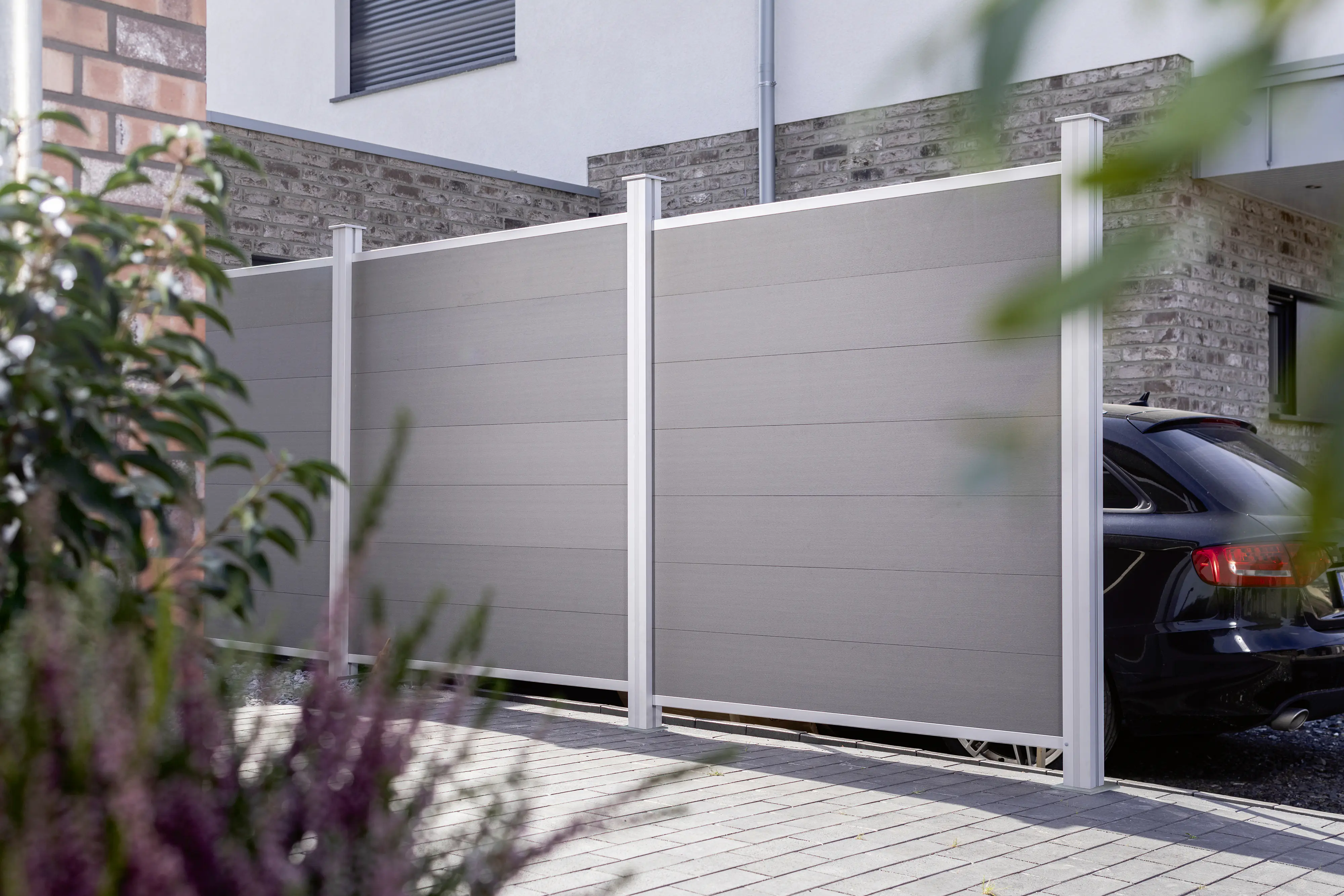 Osmo Sichtschutzelement Alu-Fence Grundelement, anthrazit Osmo Sichtschutzelement Alu-Fence Grundelement, anthrazit