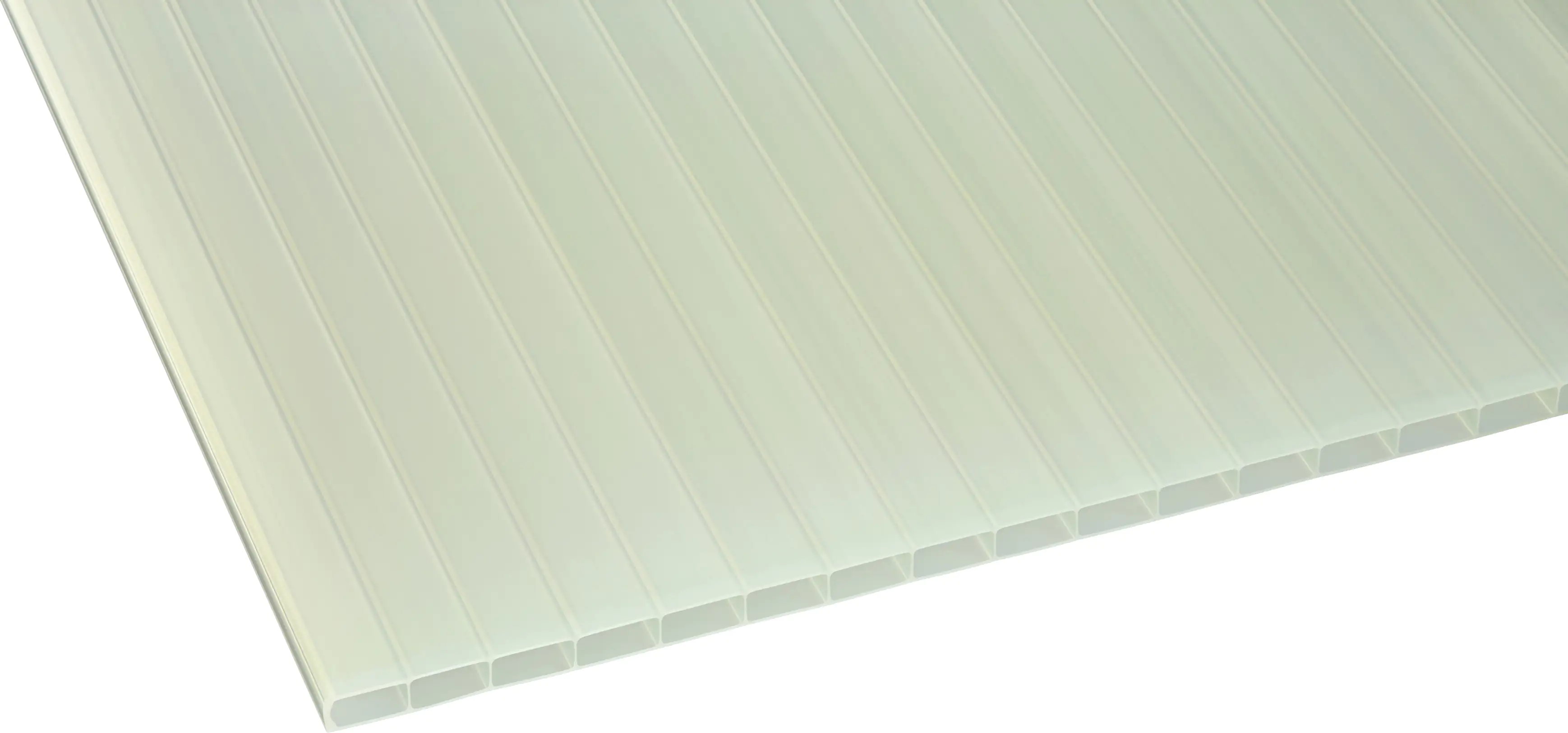 Gutta Premium Terrassendach 410,2 x 406 cm weiß Klima blue 16 mm