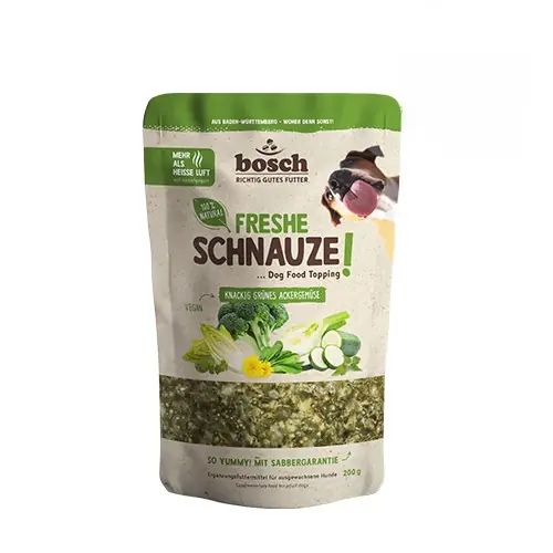 Bosch Freshe Schnauze Hundenssfutter Adult 200 g knackig grünes Ackergemüse